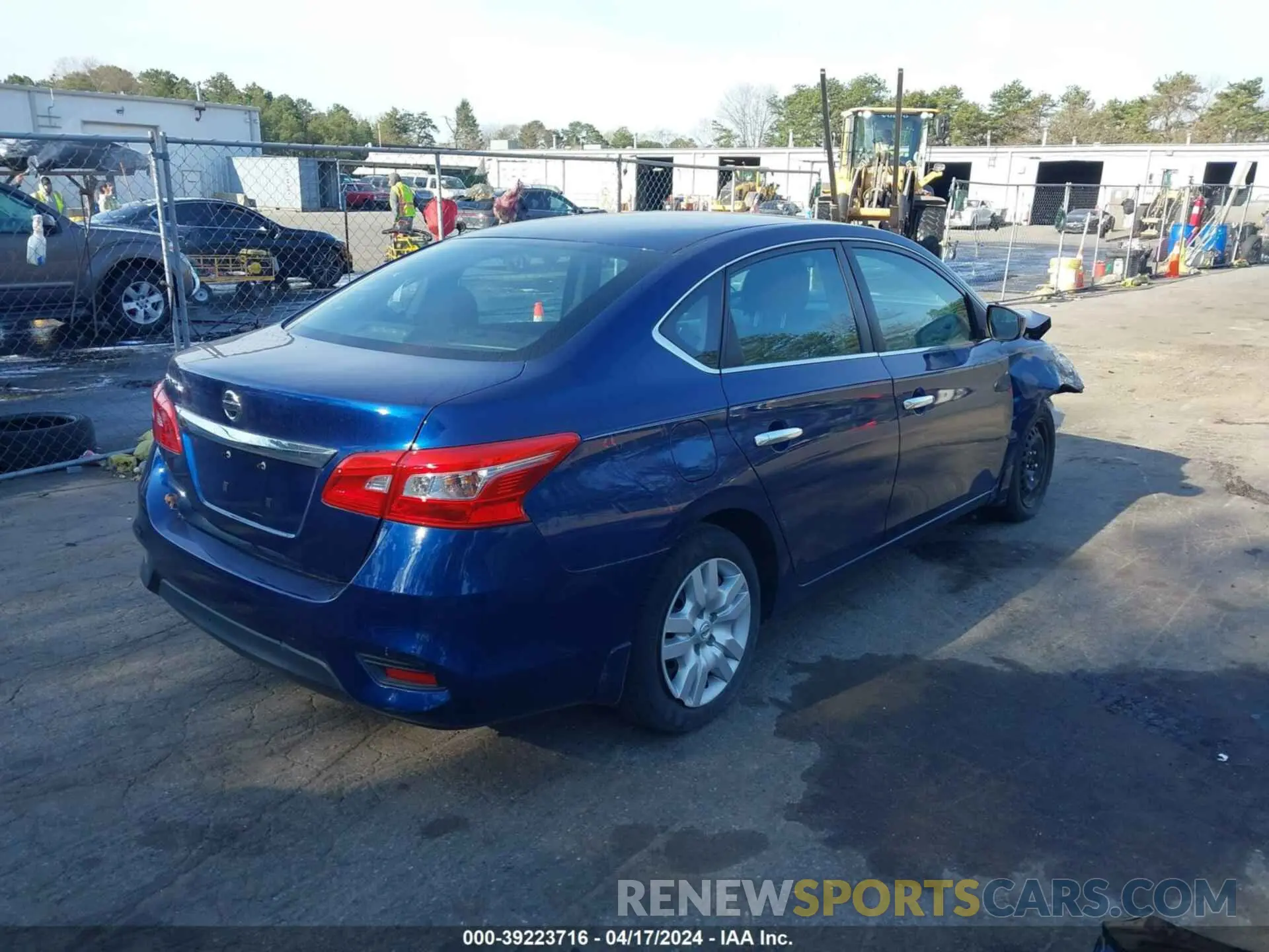 4 Photograph of a damaged car 3N1AB7AP8KY258720 NISSAN SENTRA 2019