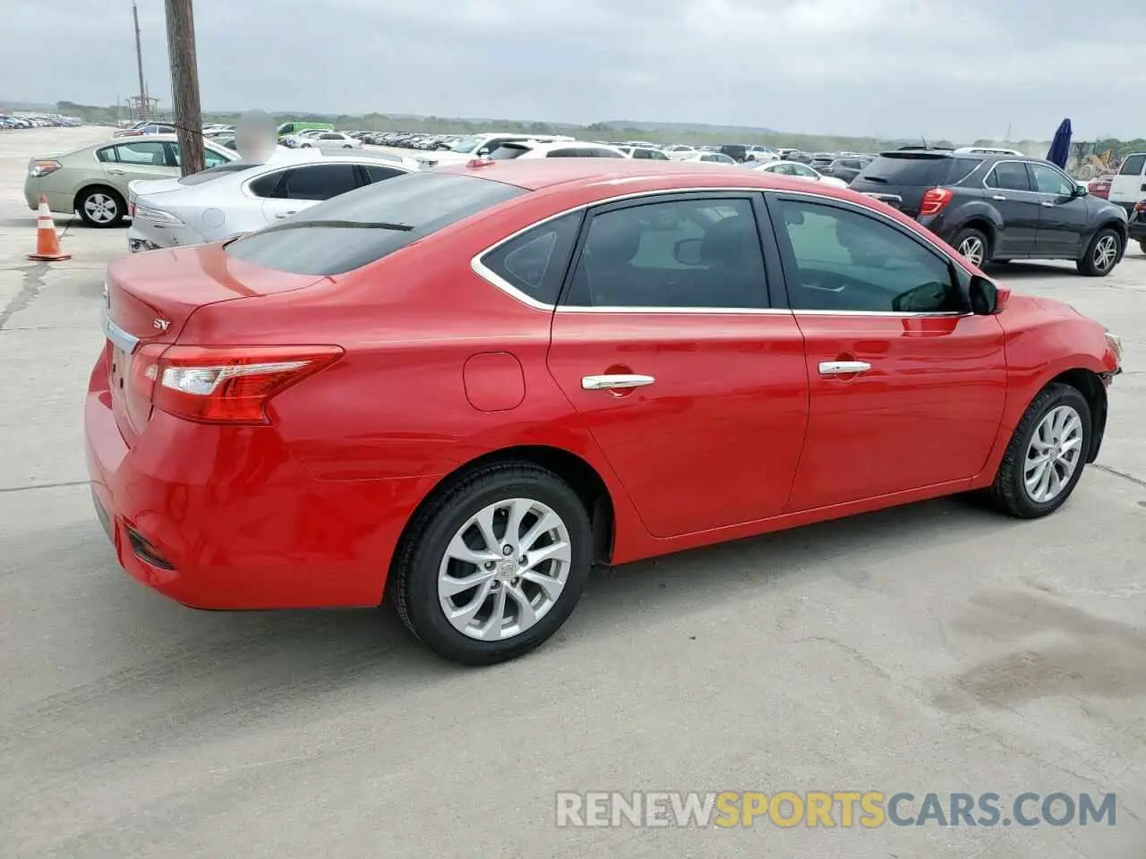 3 Photograph of a damaged car 3N1AB7AP8KY269751 NISSAN SENTRA 2019