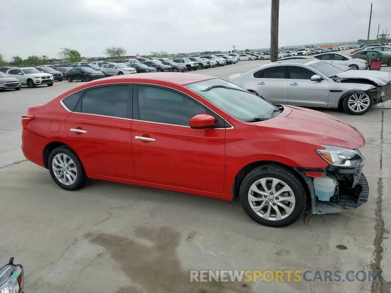 4 Photograph of a damaged car 3N1AB7AP8KY269751 NISSAN SENTRA 2019