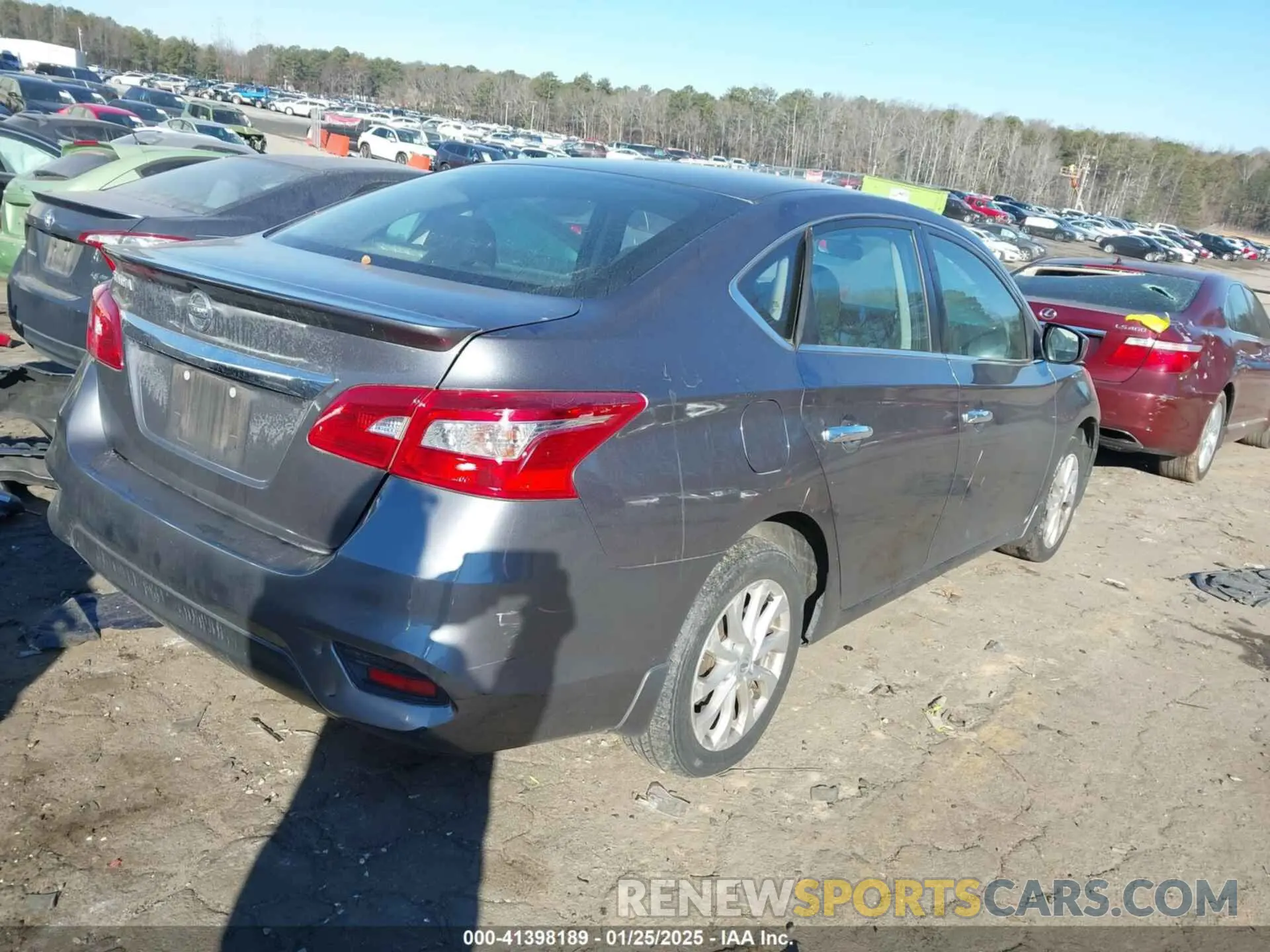 4 Photograph of a damaged car 3N1AB7AP8KY270981 NISSAN SENTRA 2019