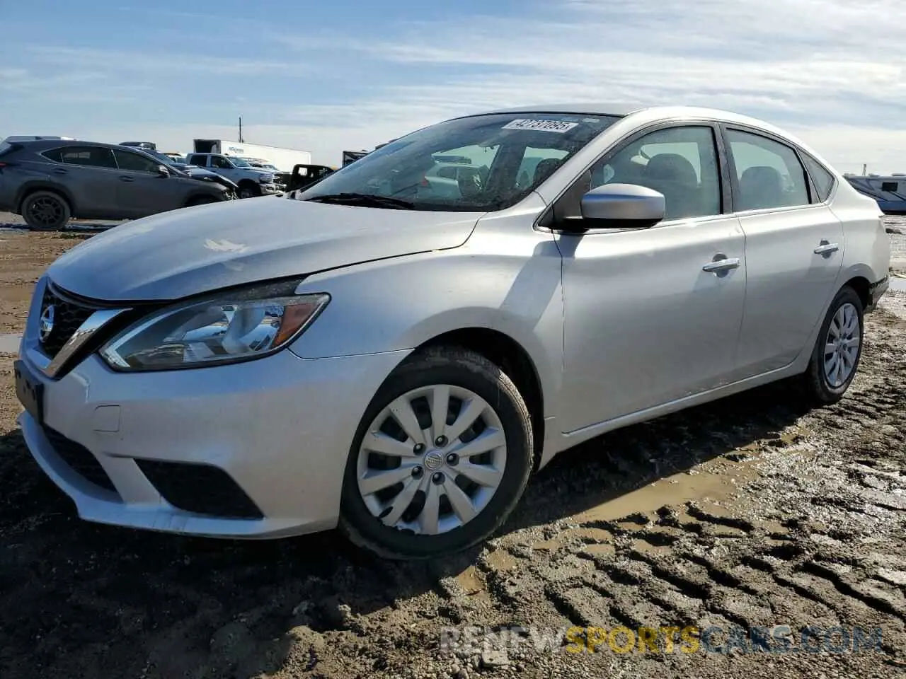 1 Photograph of a damaged car 3N1AB7AP8KY271399 NISSAN SENTRA 2019