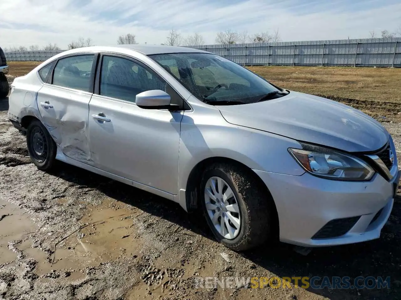 4 Photograph of a damaged car 3N1AB7AP8KY271399 NISSAN SENTRA 2019