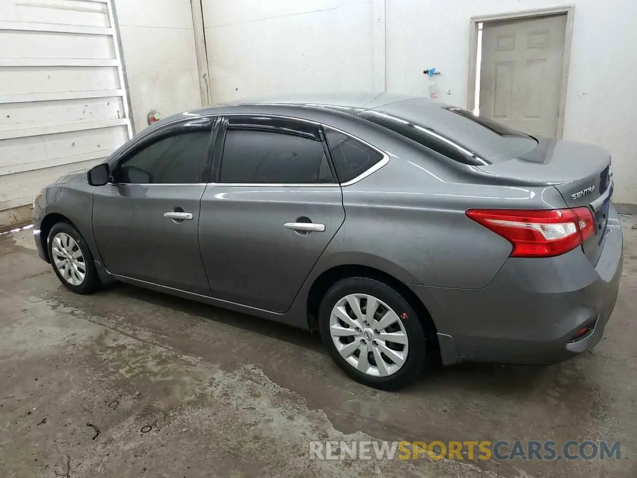 2 Photograph of a damaged car 3N1AB7AP8KY273816 NISSAN SENTRA 2019