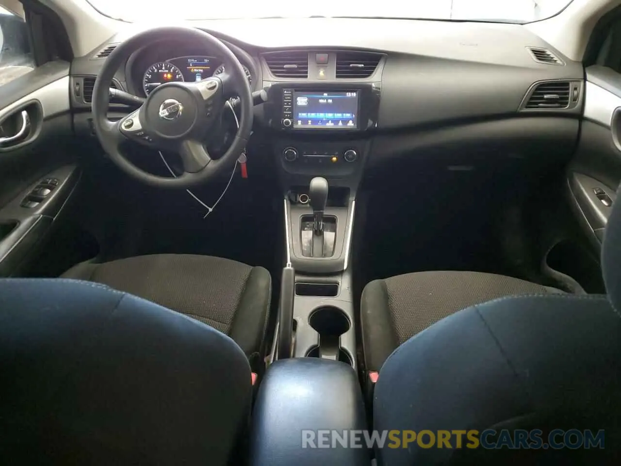 8 Photograph of a damaged car 3N1AB7AP8KY273816 NISSAN SENTRA 2019