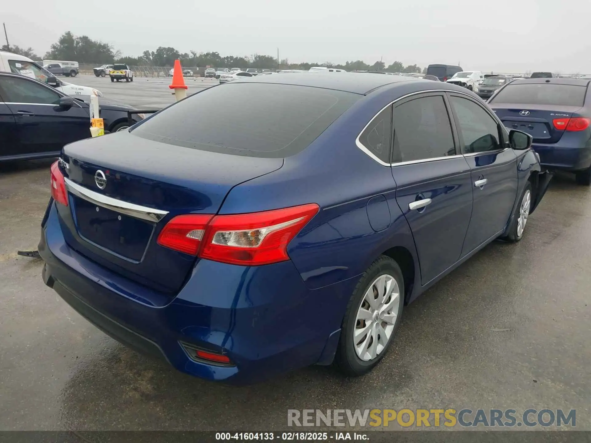 4 Photograph of a damaged car 3N1AB7AP8KY274206 NISSAN SENTRA 2019