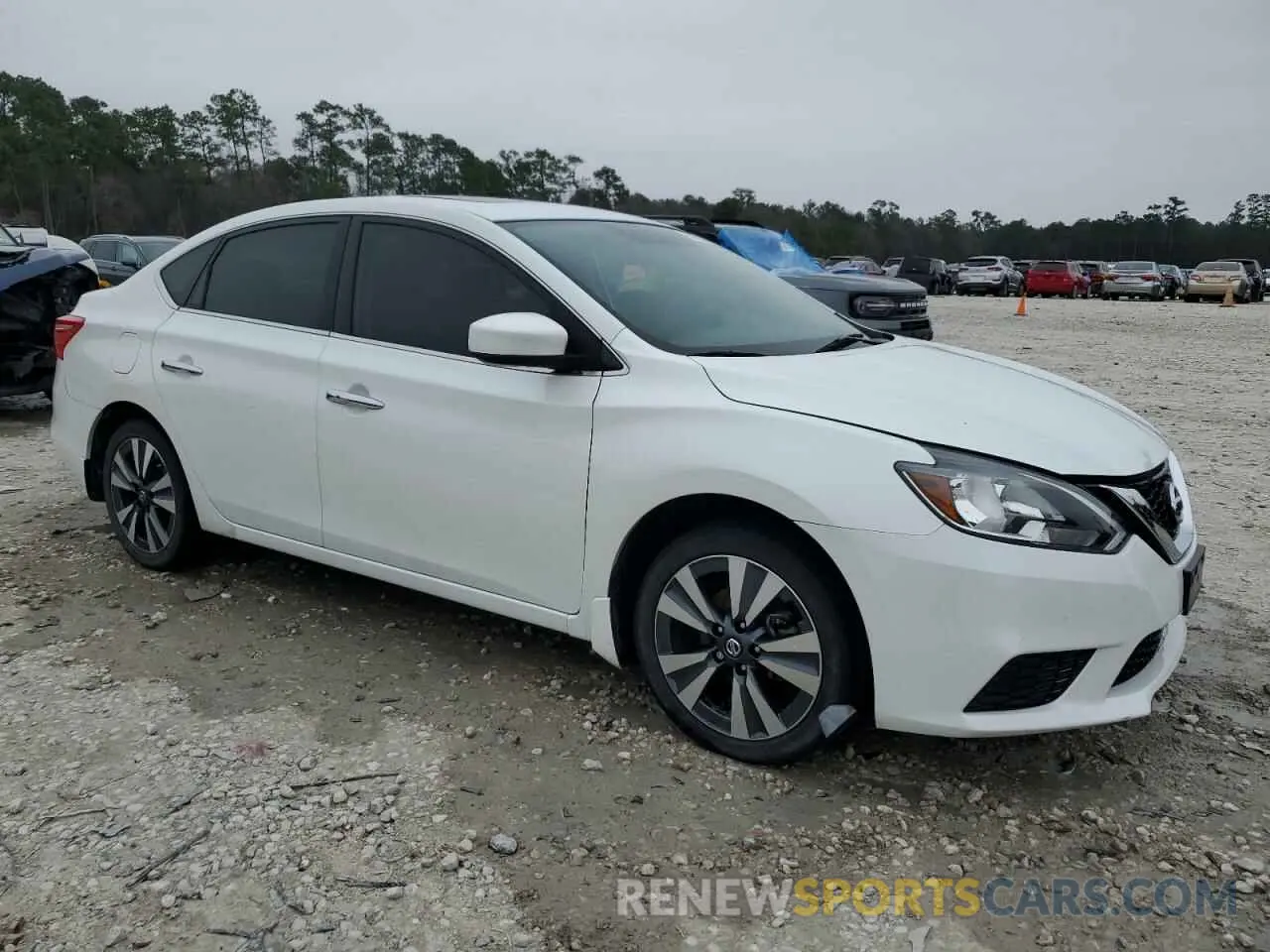 4 Photograph of a damaged car 3N1AB7AP8KY276344 NISSAN SENTRA 2019