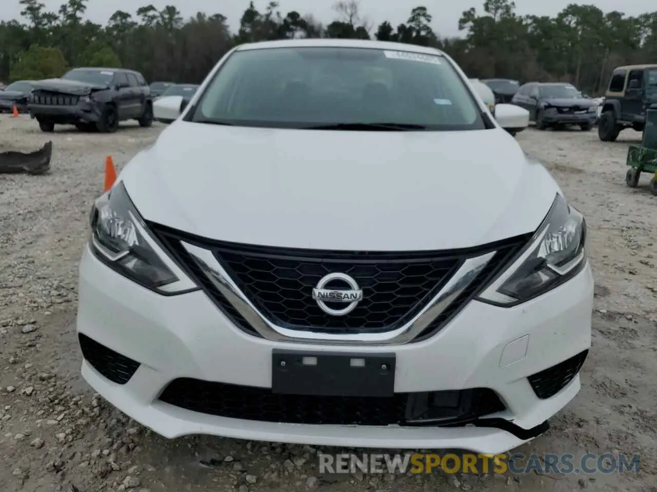 5 Photograph of a damaged car 3N1AB7AP8KY276344 NISSAN SENTRA 2019