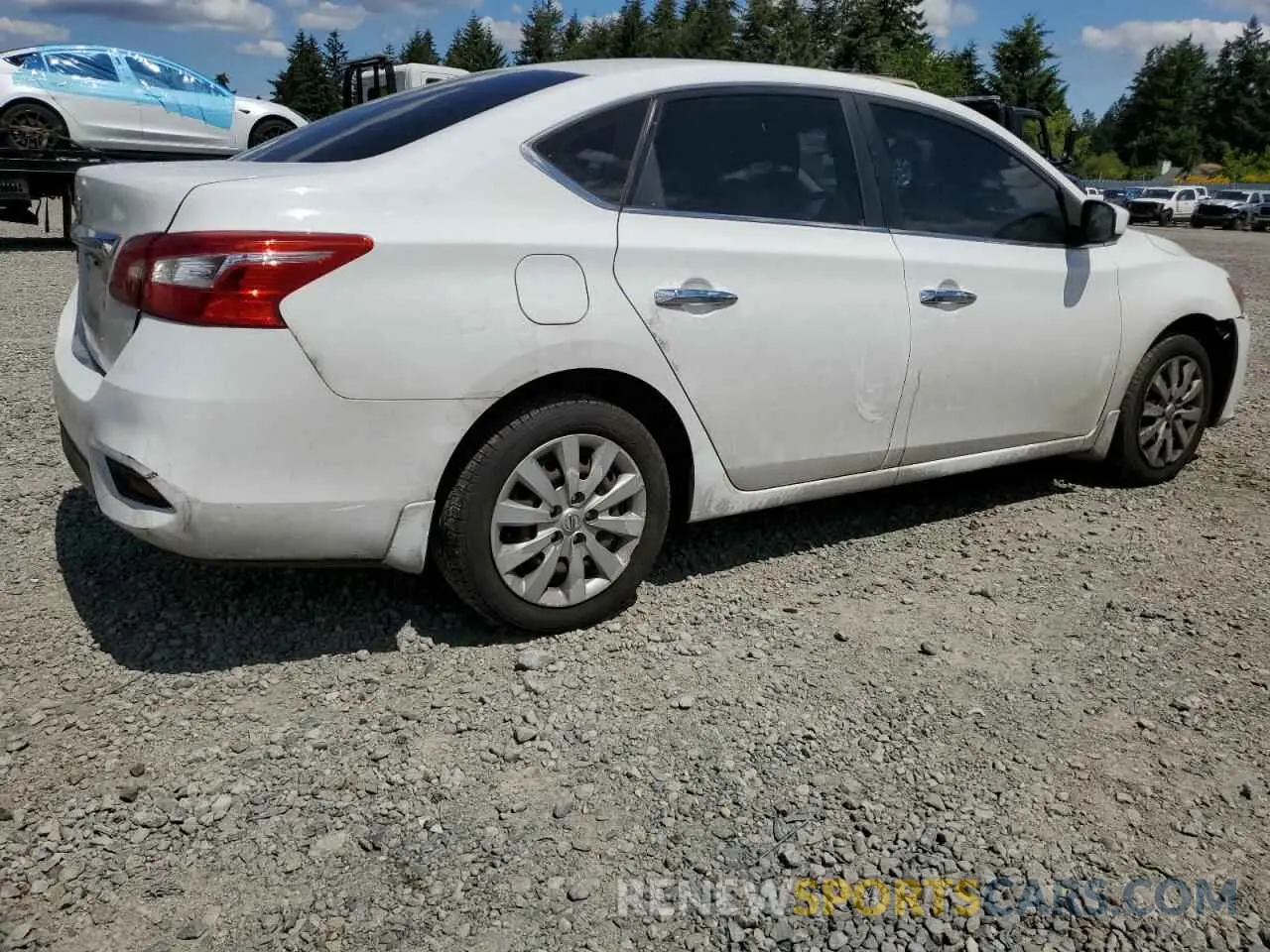 3 Photograph of a damaged car 3N1AB7AP8KY280314 NISSAN SENTRA 2019