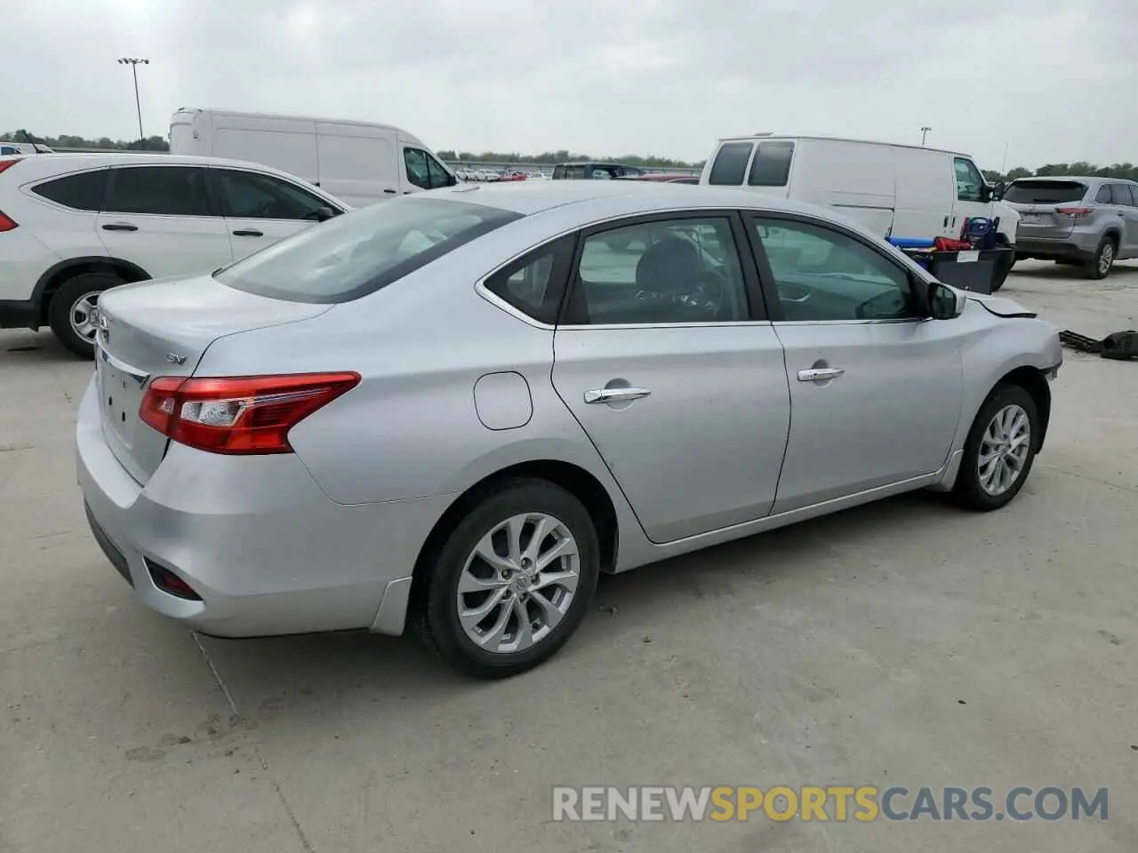 3 Photograph of a damaged car 3N1AB7AP8KY281270 NISSAN SENTRA 2019