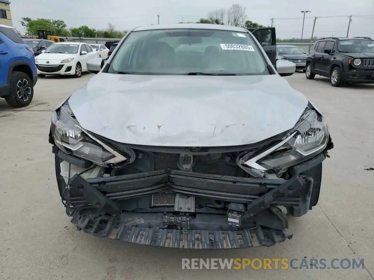 5 Photograph of a damaged car 3N1AB7AP8KY281270 NISSAN SENTRA 2019