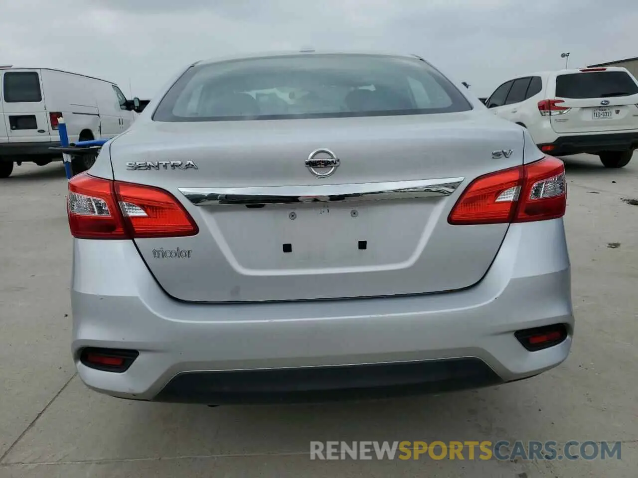 6 Photograph of a damaged car 3N1AB7AP8KY281270 NISSAN SENTRA 2019