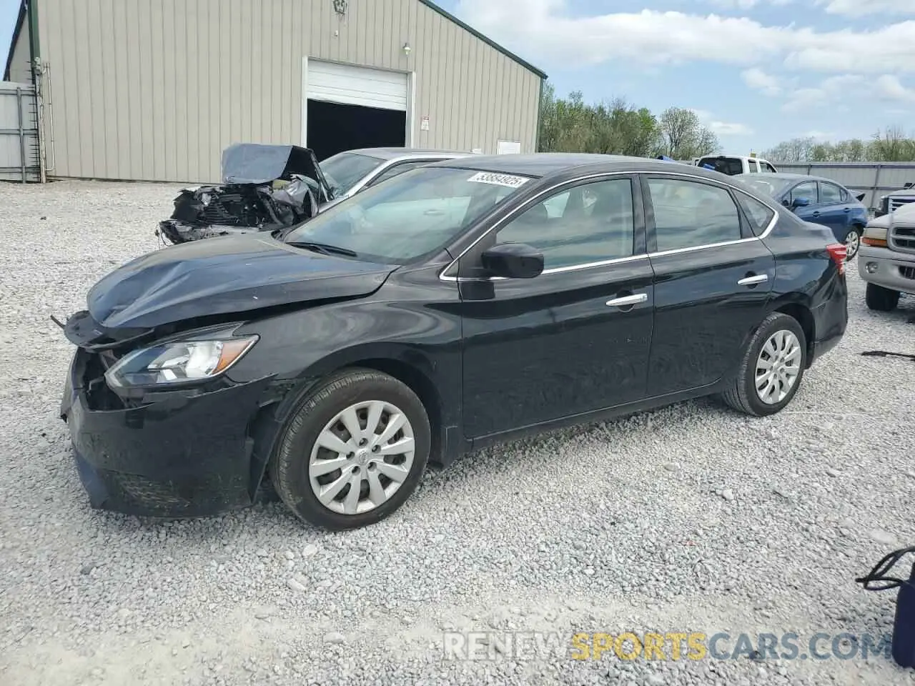 1 Photograph of a damaged car 3N1AB7AP8KY289837 NISSAN SENTRA 2019