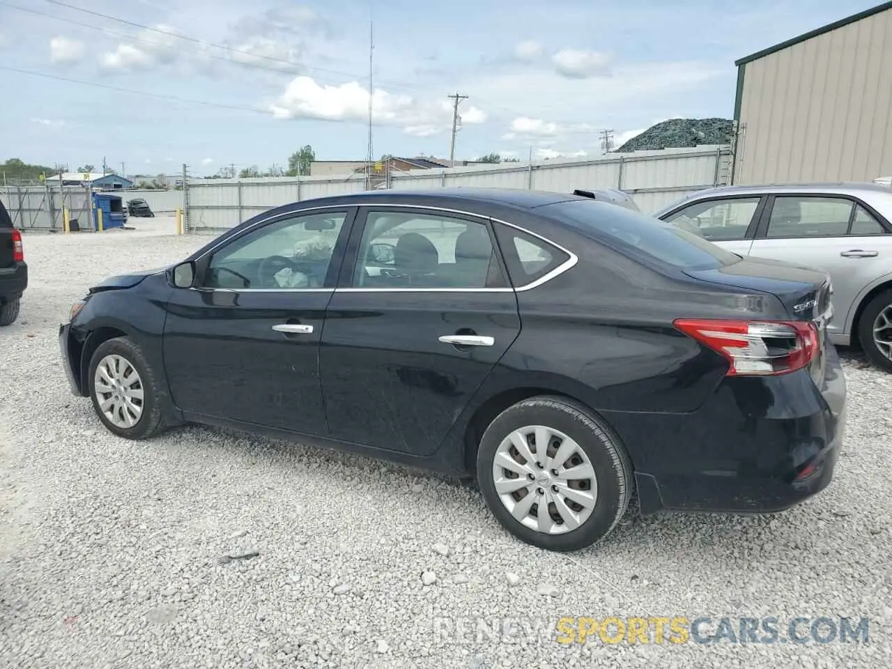 2 Photograph of a damaged car 3N1AB7AP8KY289837 NISSAN SENTRA 2019