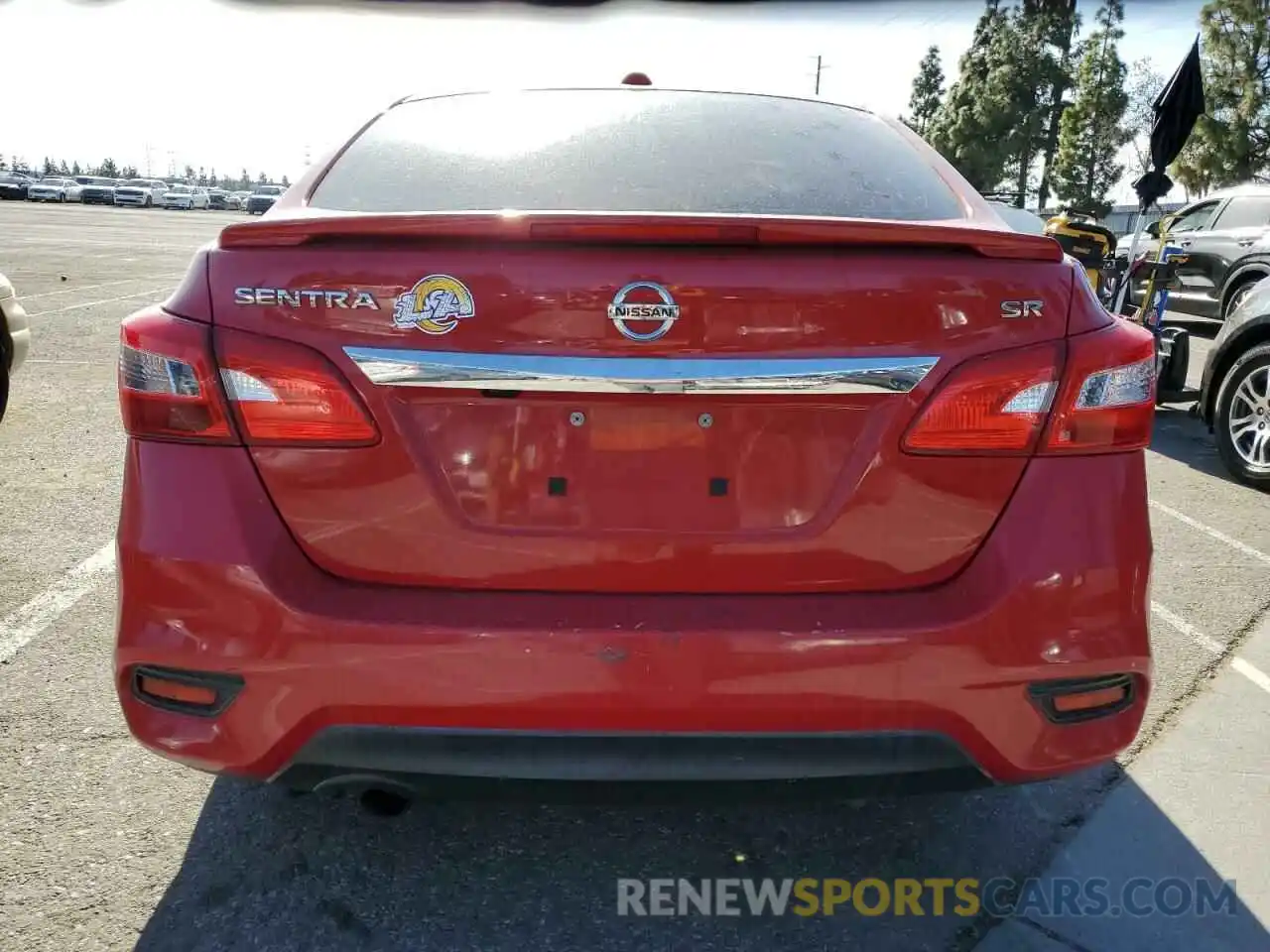 6 Photograph of a damaged car 3N1AB7AP8KY293046 NISSAN SENTRA 2019