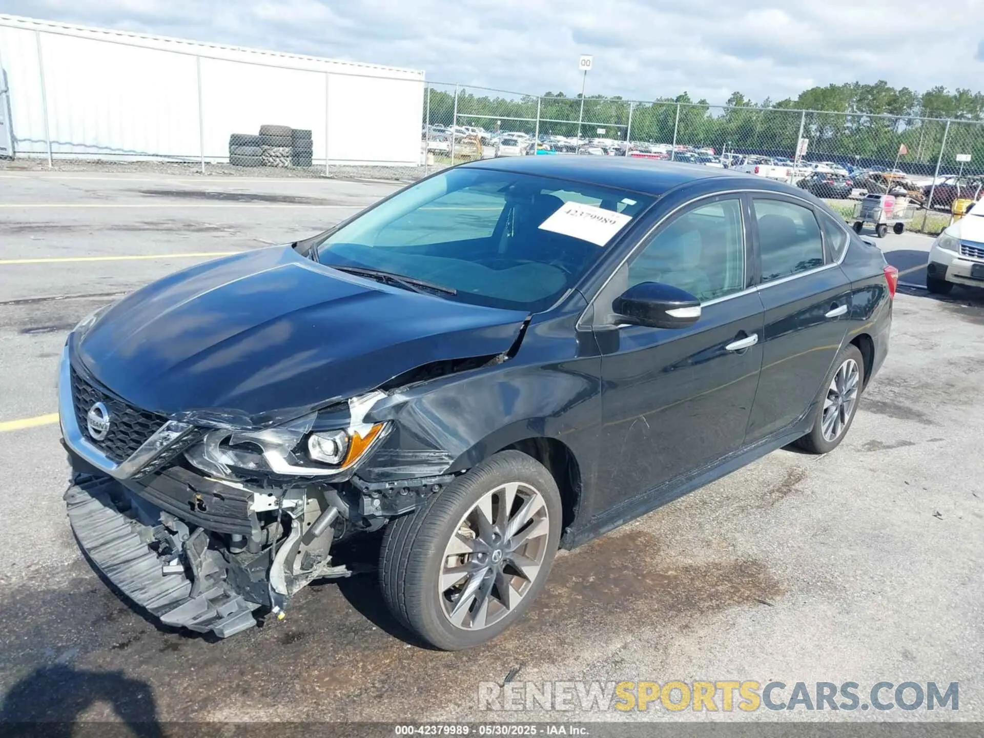 2 Photograph of a damaged car 3N1AB7AP8KY295525 NISSAN SENTRA 2019
