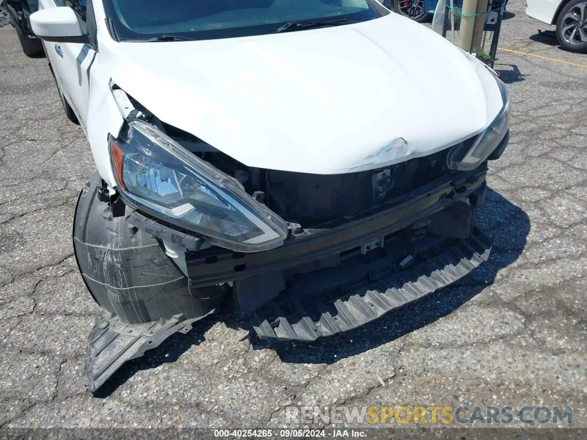 6 Photograph of a damaged car 3N1AB7AP8KY296528 NISSAN SENTRA 2019