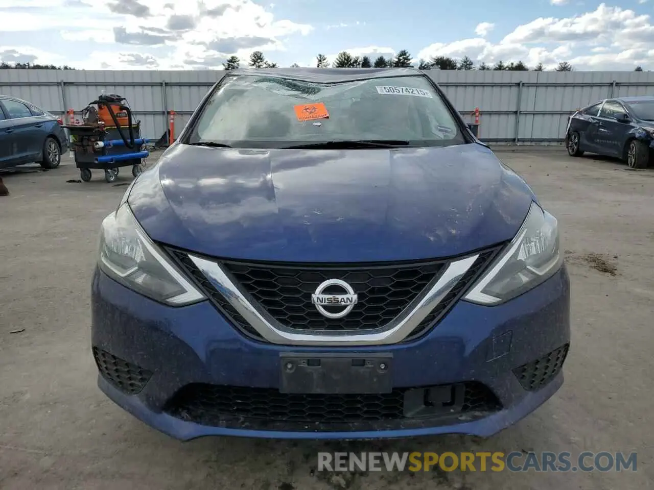 5 Photograph of a damaged car 3N1AB7AP8KY297369 NISSAN SENTRA 2019