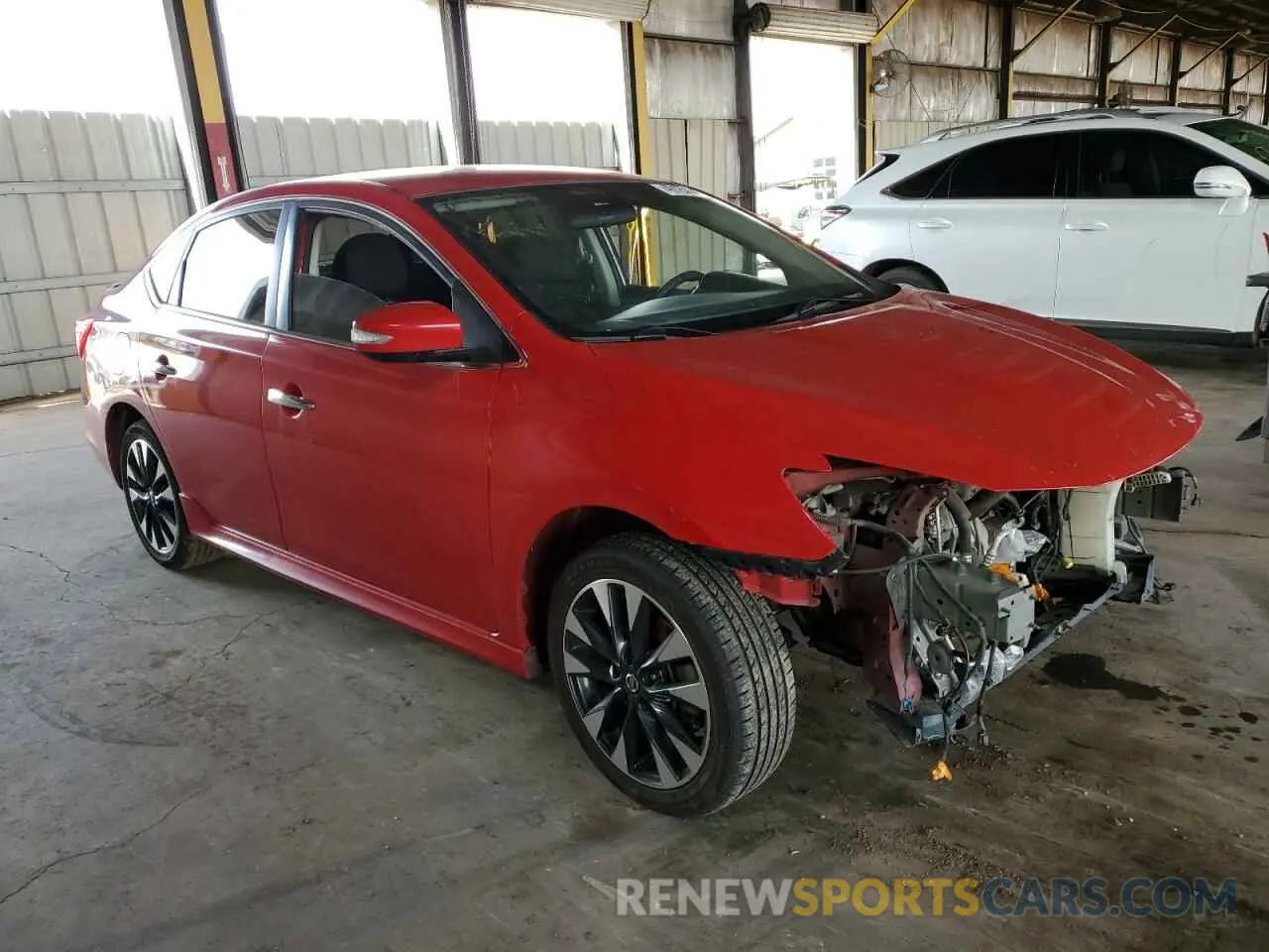 4 Photograph of a damaged car 3N1AB7AP8KY301680 NISSAN SENTRA 2019