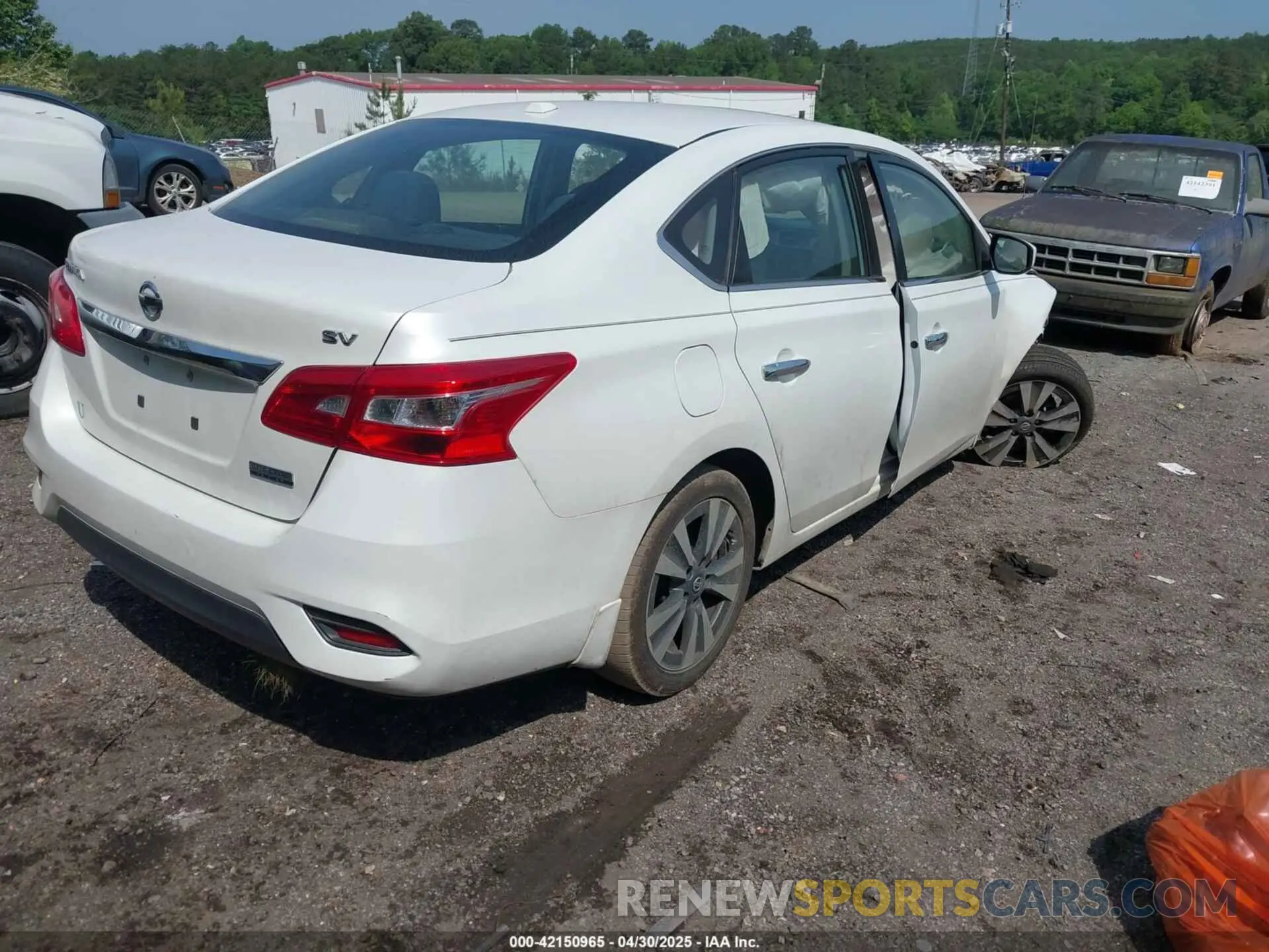 4 Photograph of a damaged car 3N1AB7AP8KY302151 NISSAN SENTRA 2019