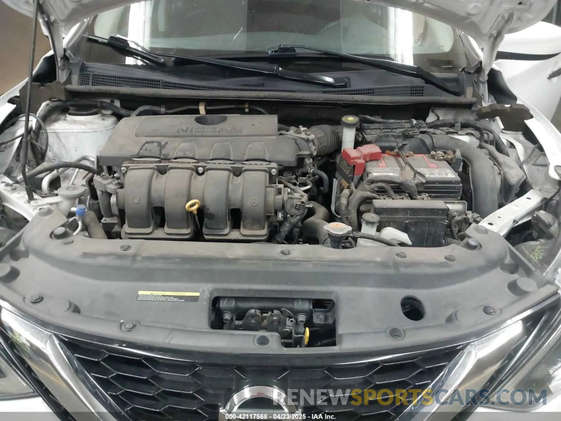 10 Photograph of a damaged car 3N1AB7AP8KY302182 NISSAN SENTRA 2019