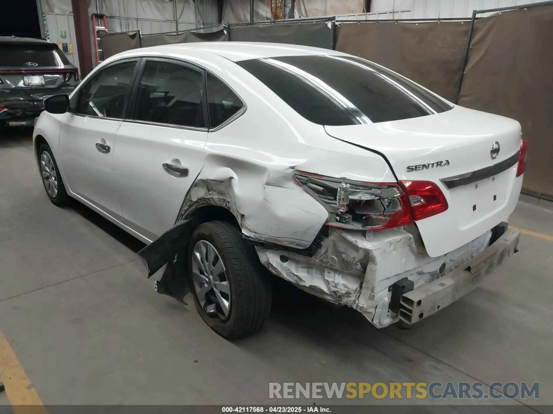 3 Photograph of a damaged car 3N1AB7AP8KY302182 NISSAN SENTRA 2019