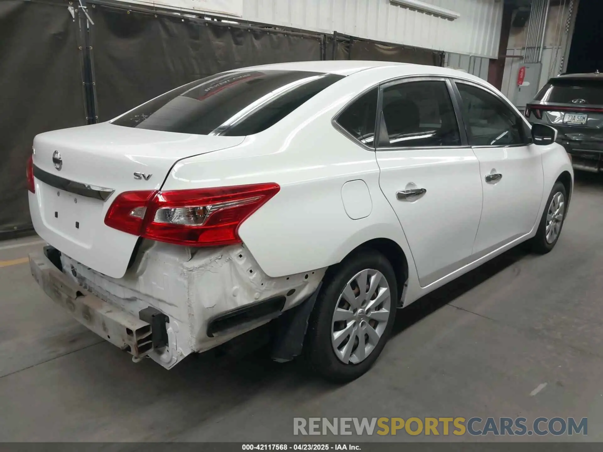 4 Photograph of a damaged car 3N1AB7AP8KY302182 NISSAN SENTRA 2019