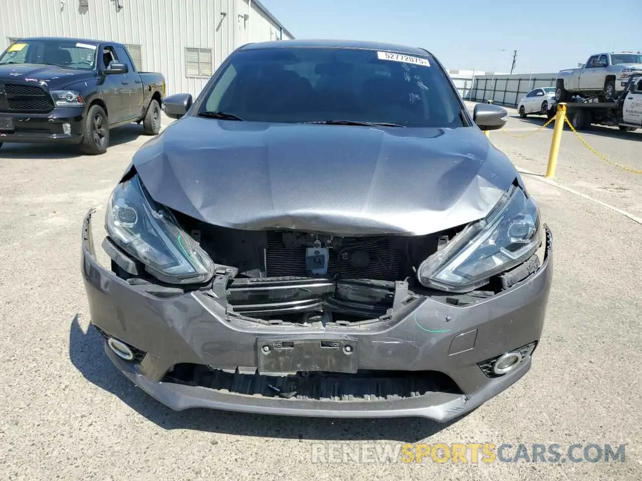 5 Photograph of a damaged car 3N1AB7AP8KY303977 NISSAN SENTRA 2019