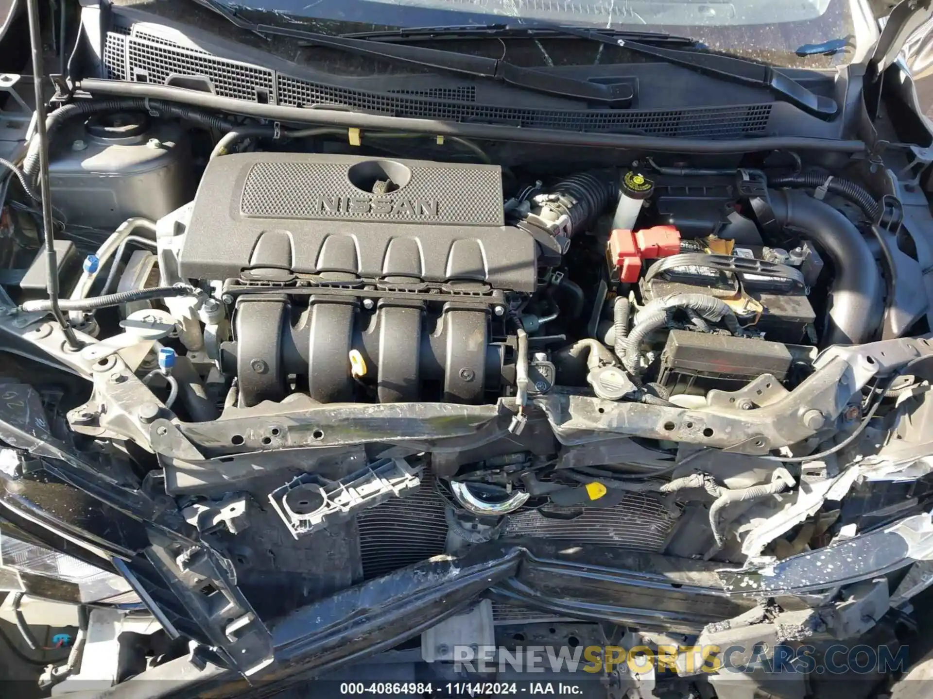 10 Photograph of a damaged car 3N1AB7AP8KY305910 NISSAN SENTRA 2019