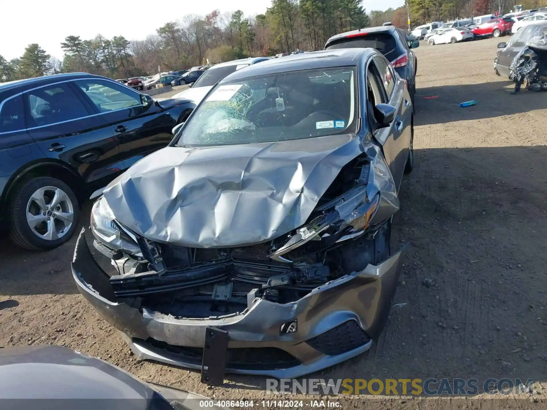 12 Photograph of a damaged car 3N1AB7AP8KY305910 NISSAN SENTRA 2019