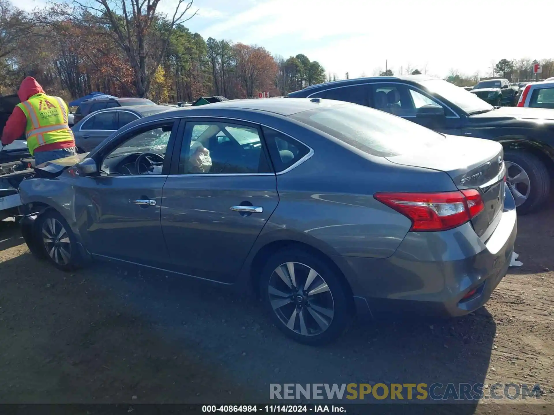 14 Photograph of a damaged car 3N1AB7AP8KY305910 NISSAN SENTRA 2019