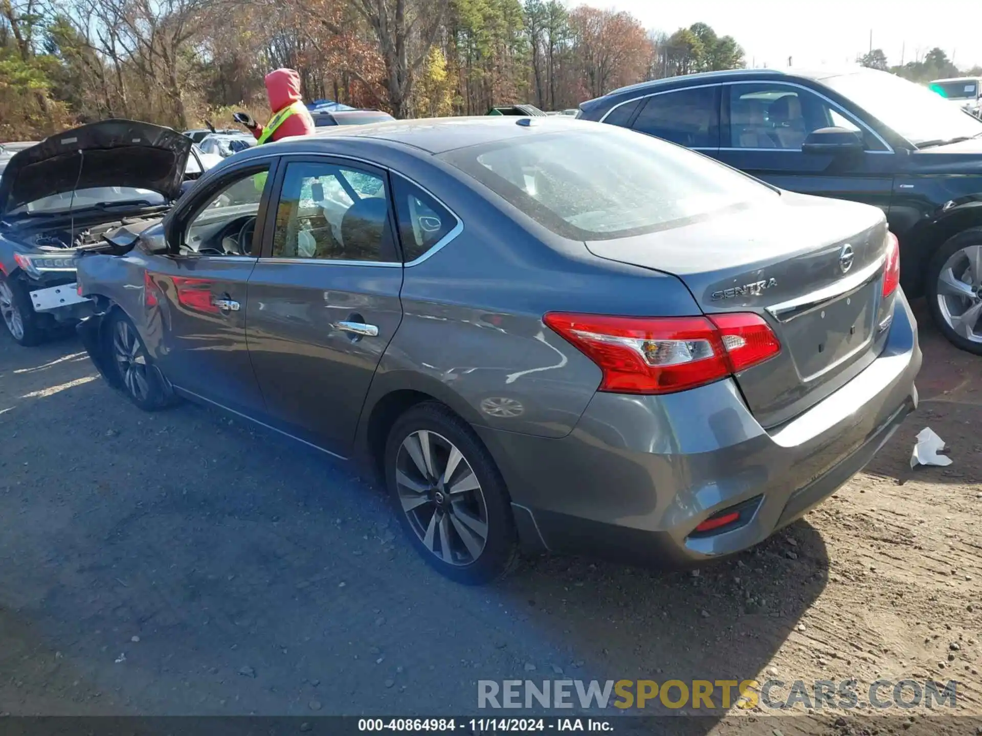 3 Photograph of a damaged car 3N1AB7AP8KY305910 NISSAN SENTRA 2019