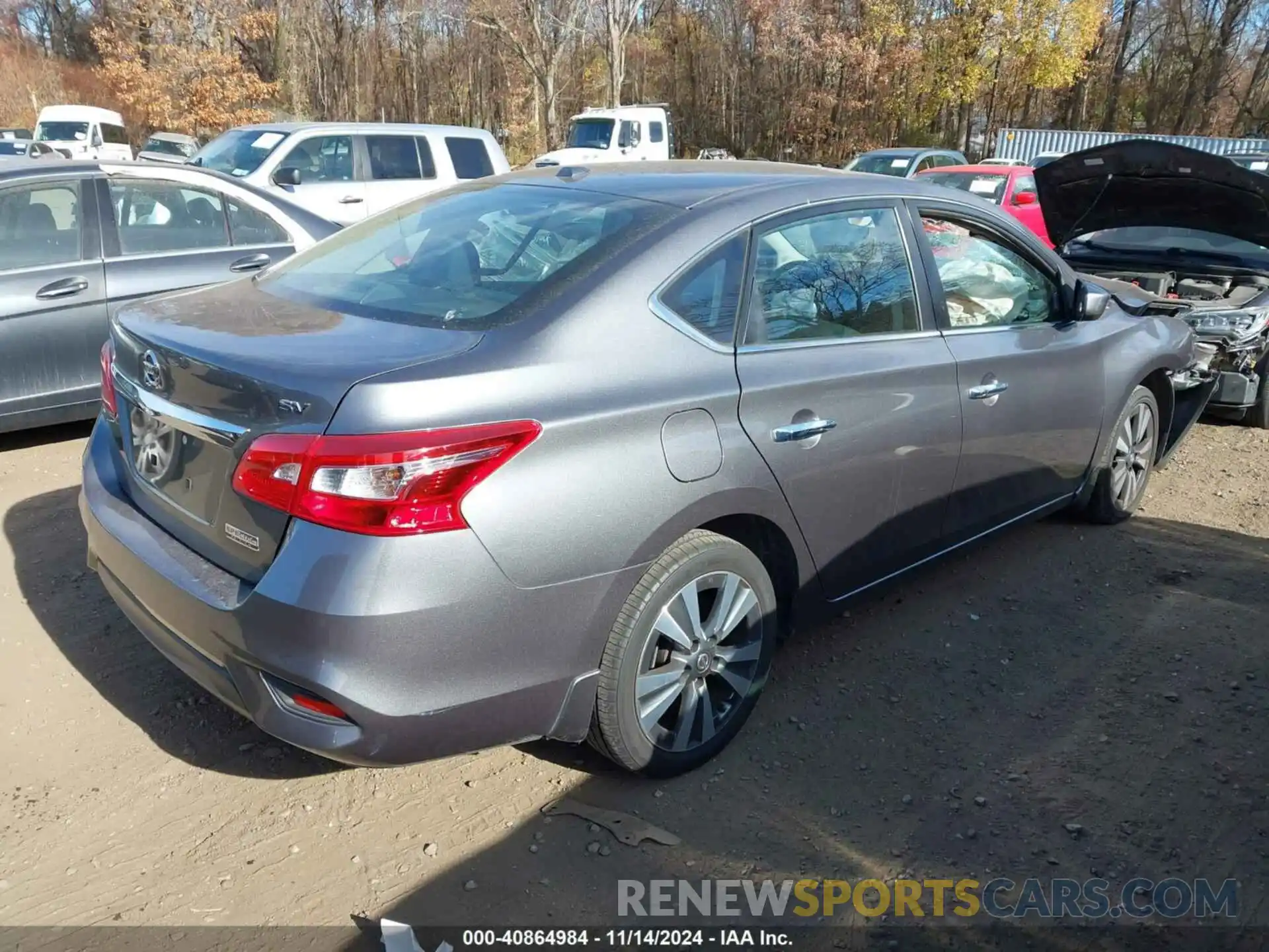 4 Photograph of a damaged car 3N1AB7AP8KY305910 NISSAN SENTRA 2019