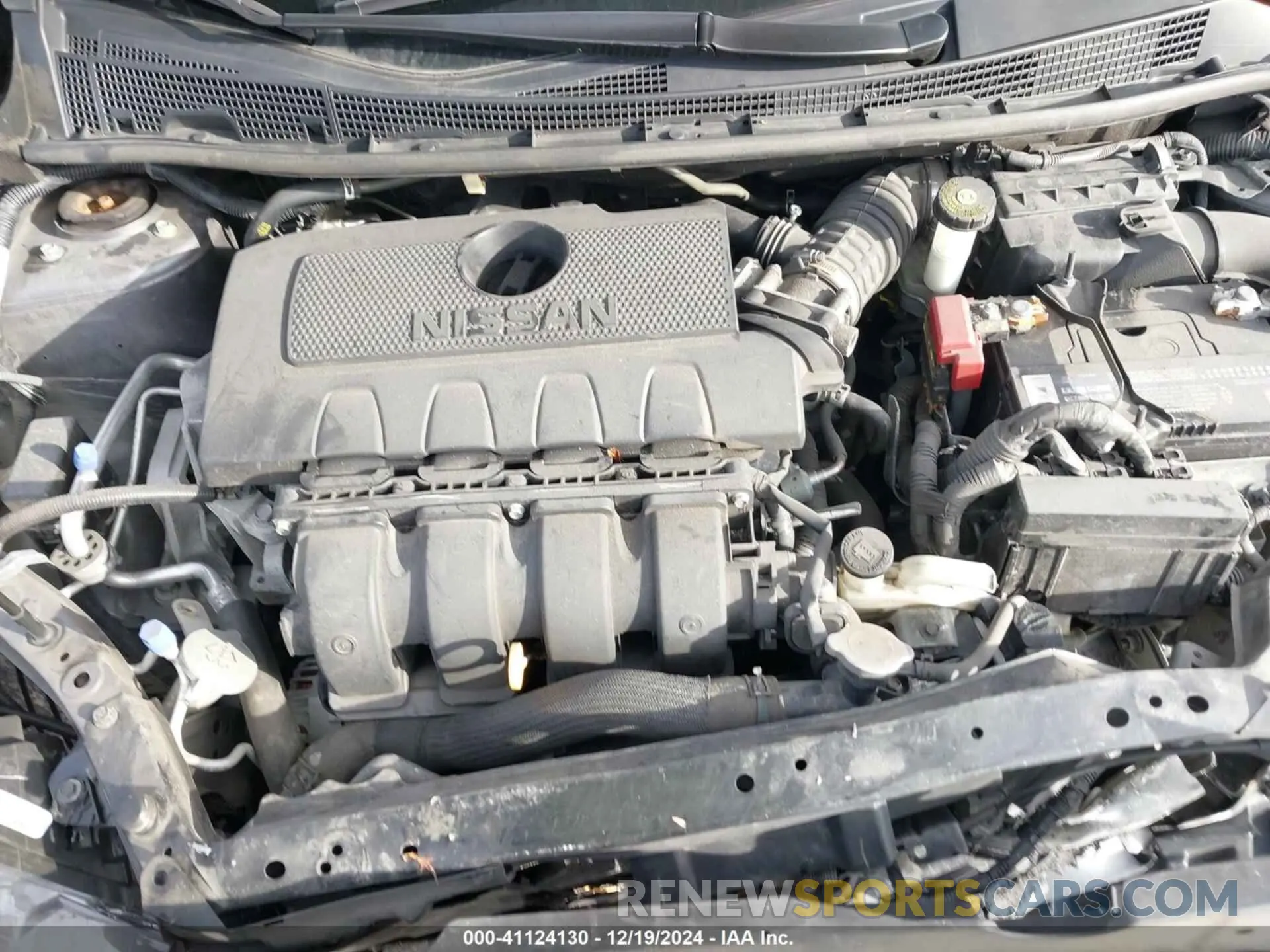 10 Photograph of a damaged car 3N1AB7AP8KY306989 NISSAN SENTRA 2019