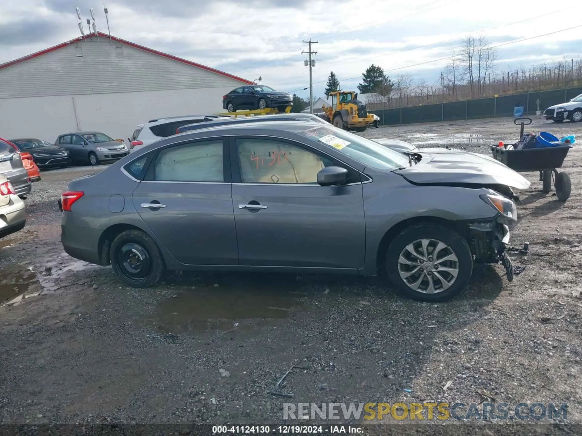 13 Photograph of a damaged car 3N1AB7AP8KY306989 NISSAN SENTRA 2019