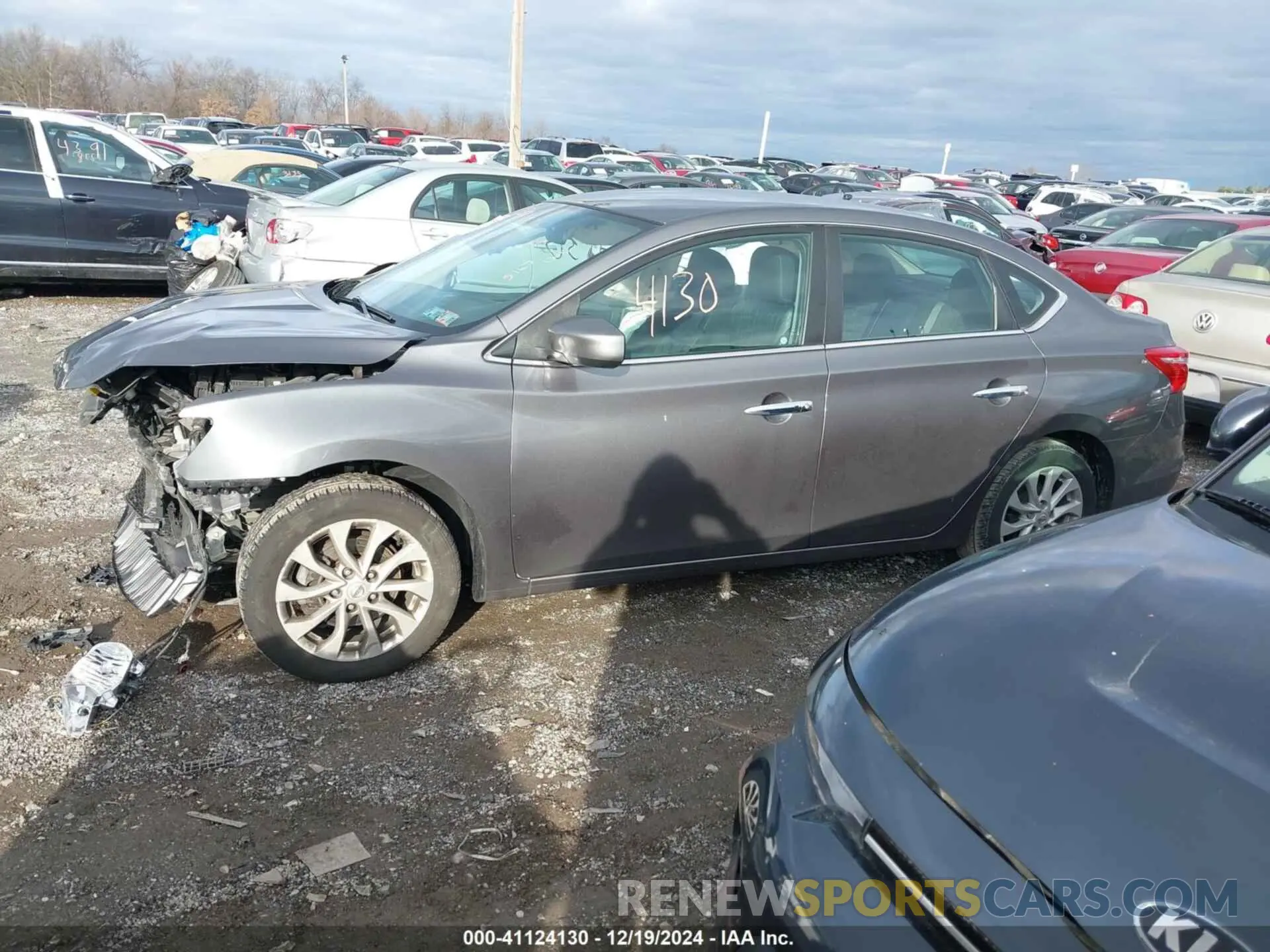 14 Photograph of a damaged car 3N1AB7AP8KY306989 NISSAN SENTRA 2019