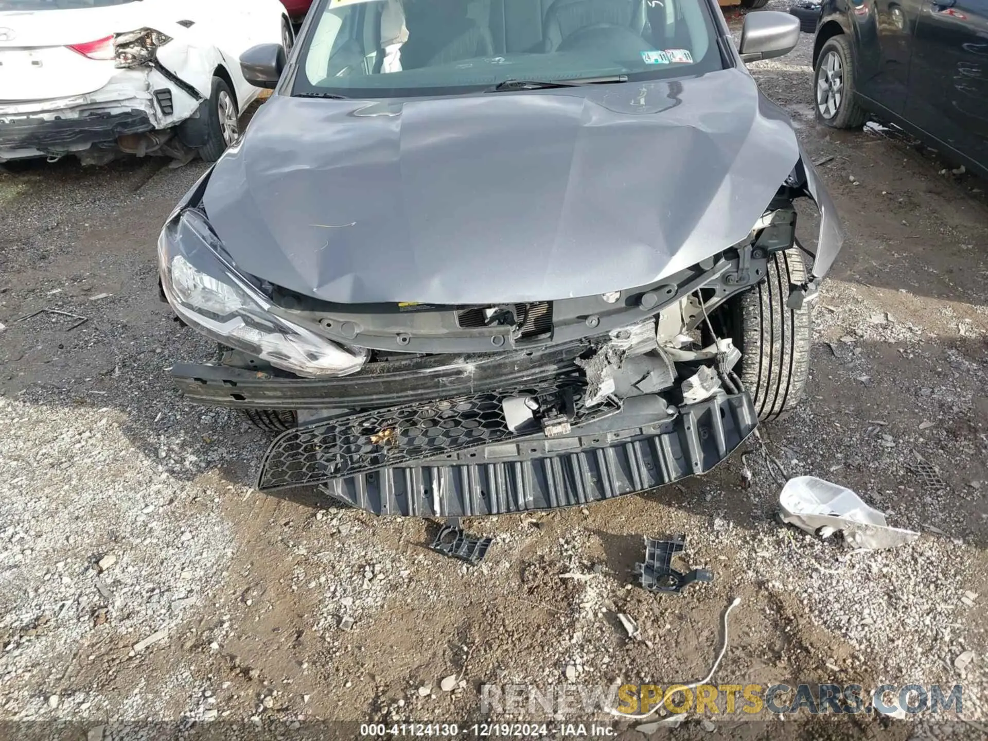 6 Photograph of a damaged car 3N1AB7AP8KY306989 NISSAN SENTRA 2019