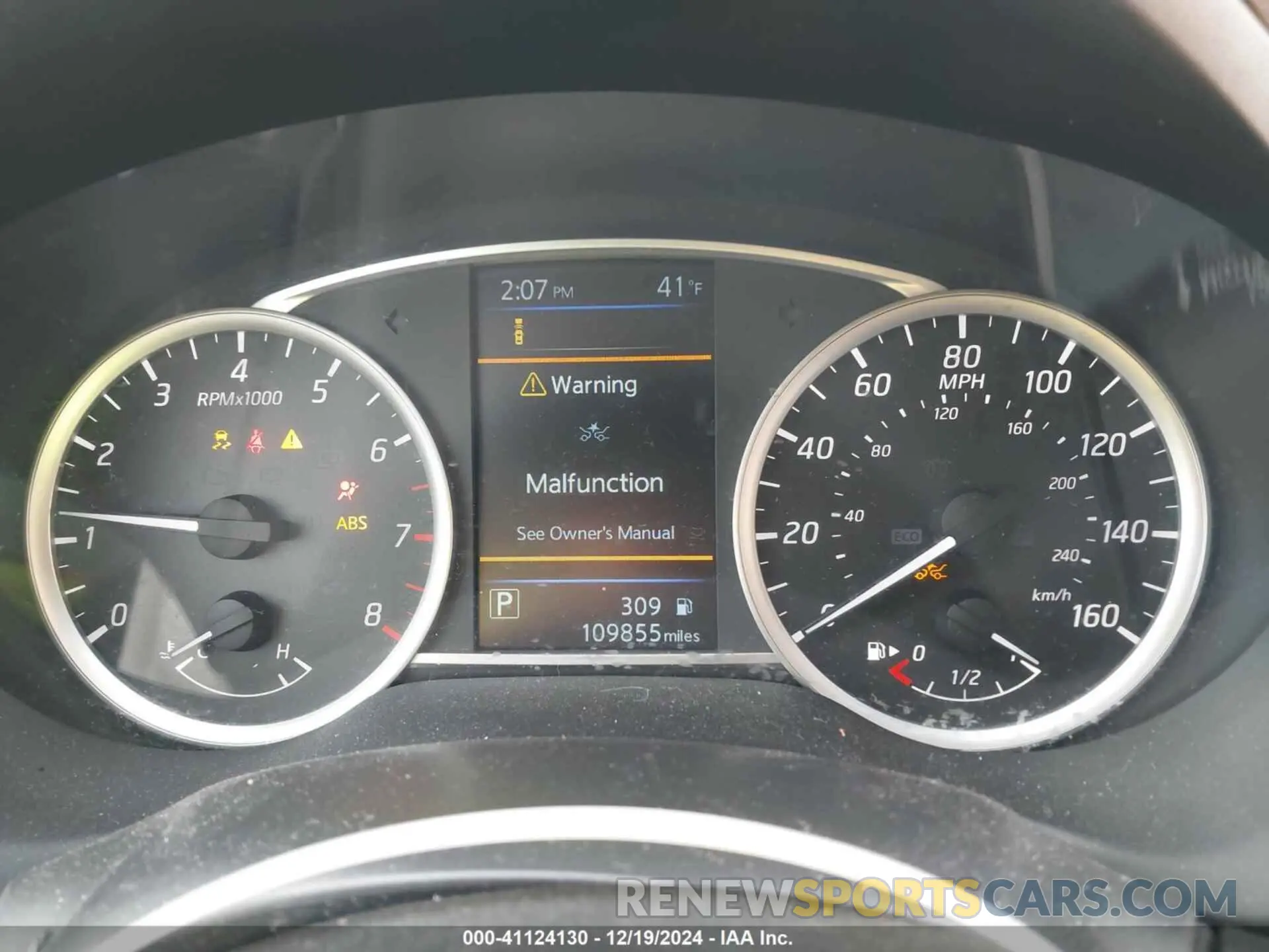 7 Photograph of a damaged car 3N1AB7AP8KY306989 NISSAN SENTRA 2019