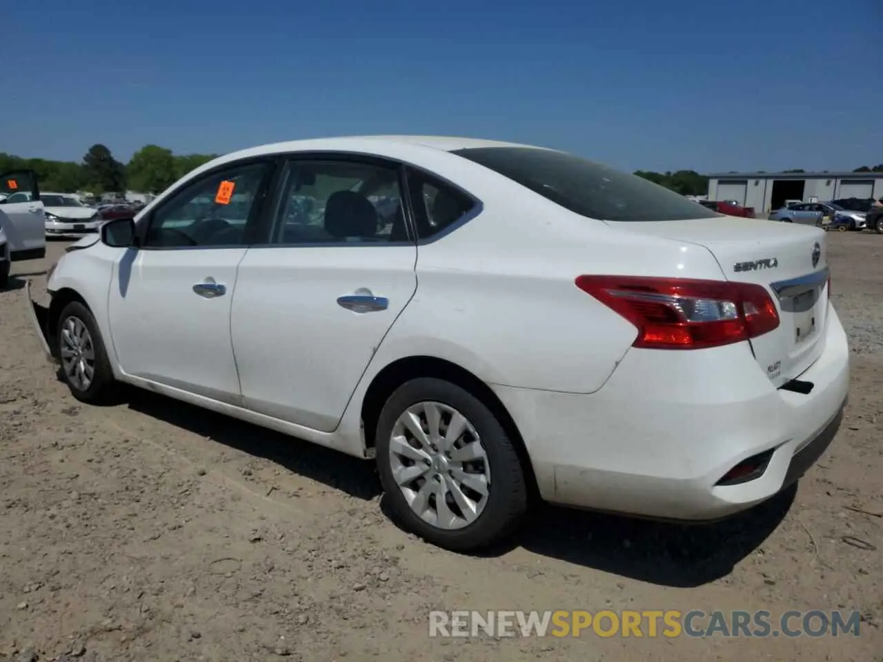 2 Photograph of a damaged car 3N1AB7AP8KY307625 NISSAN SENTRA 2019