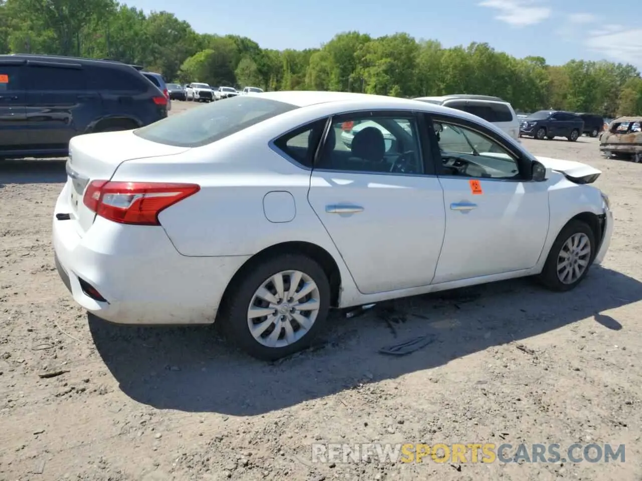 3 Photograph of a damaged car 3N1AB7AP8KY307625 NISSAN SENTRA 2019