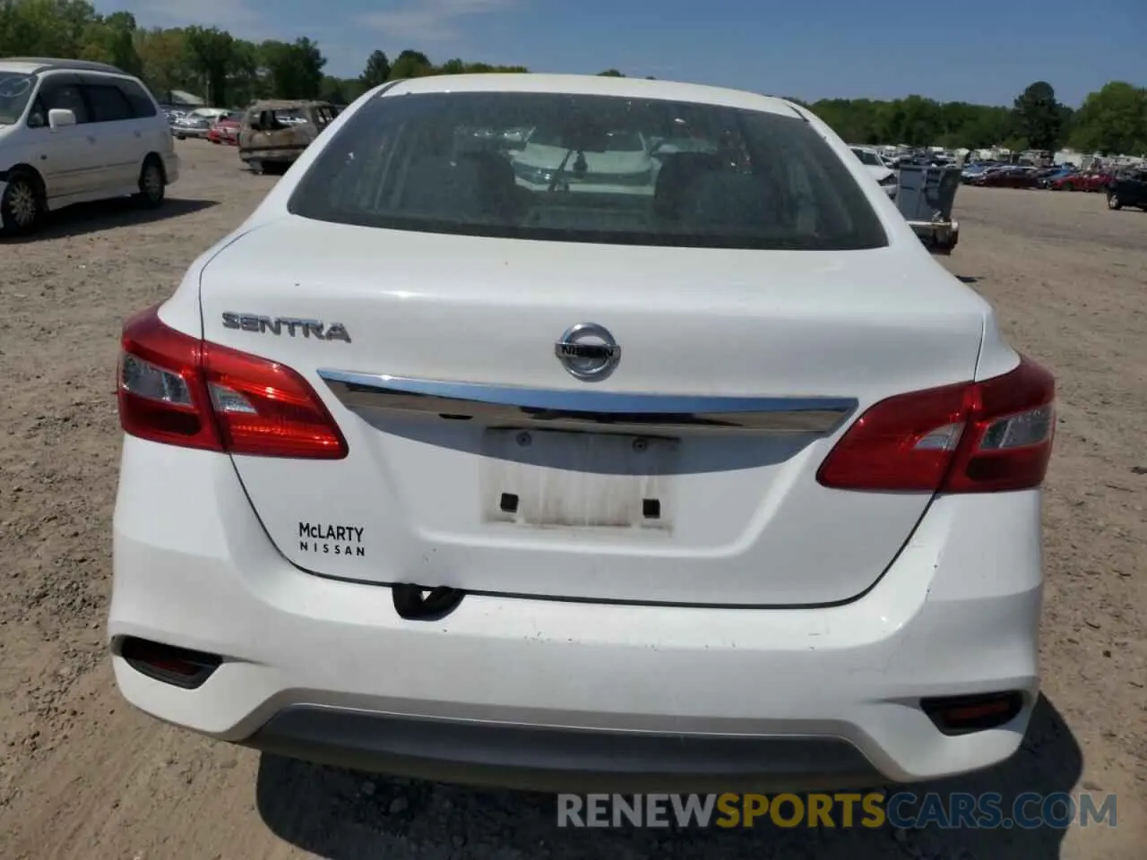 6 Photograph of a damaged car 3N1AB7AP8KY307625 NISSAN SENTRA 2019