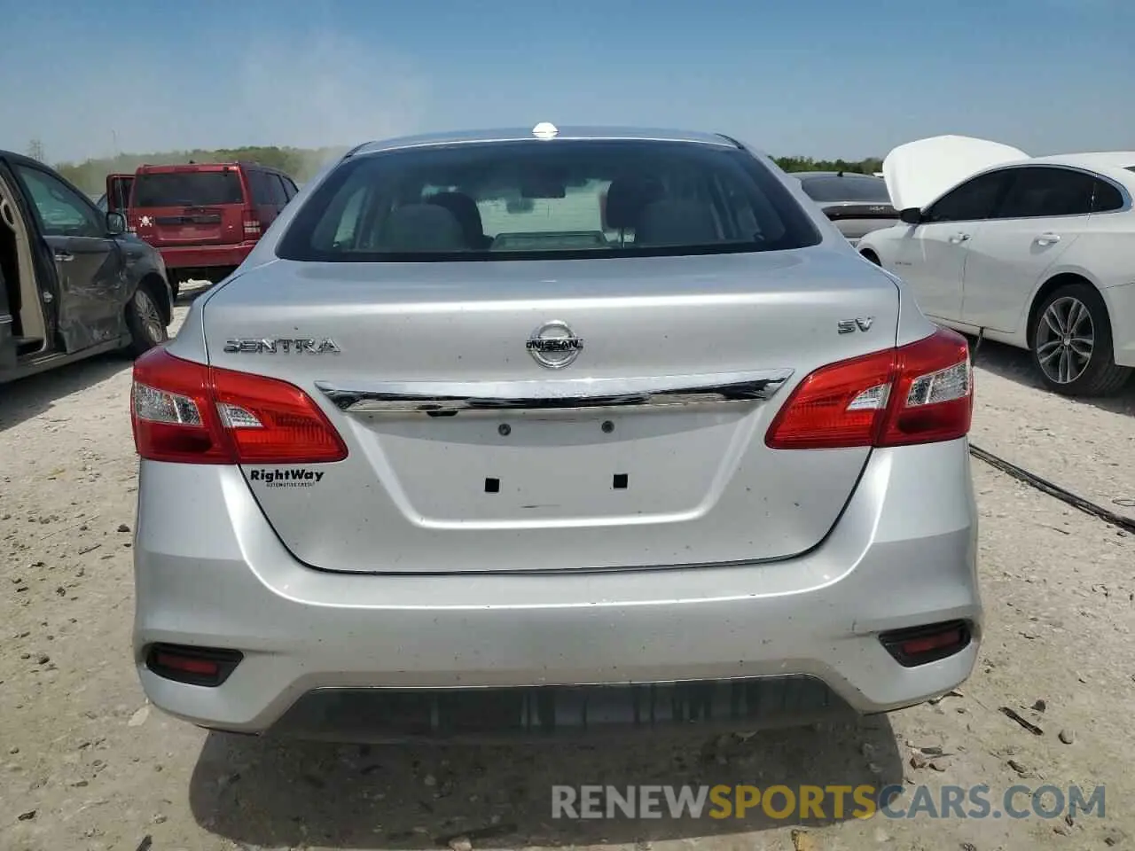 6 Photograph of a damaged car 3N1AB7AP8KY309049 NISSAN SENTRA 2019