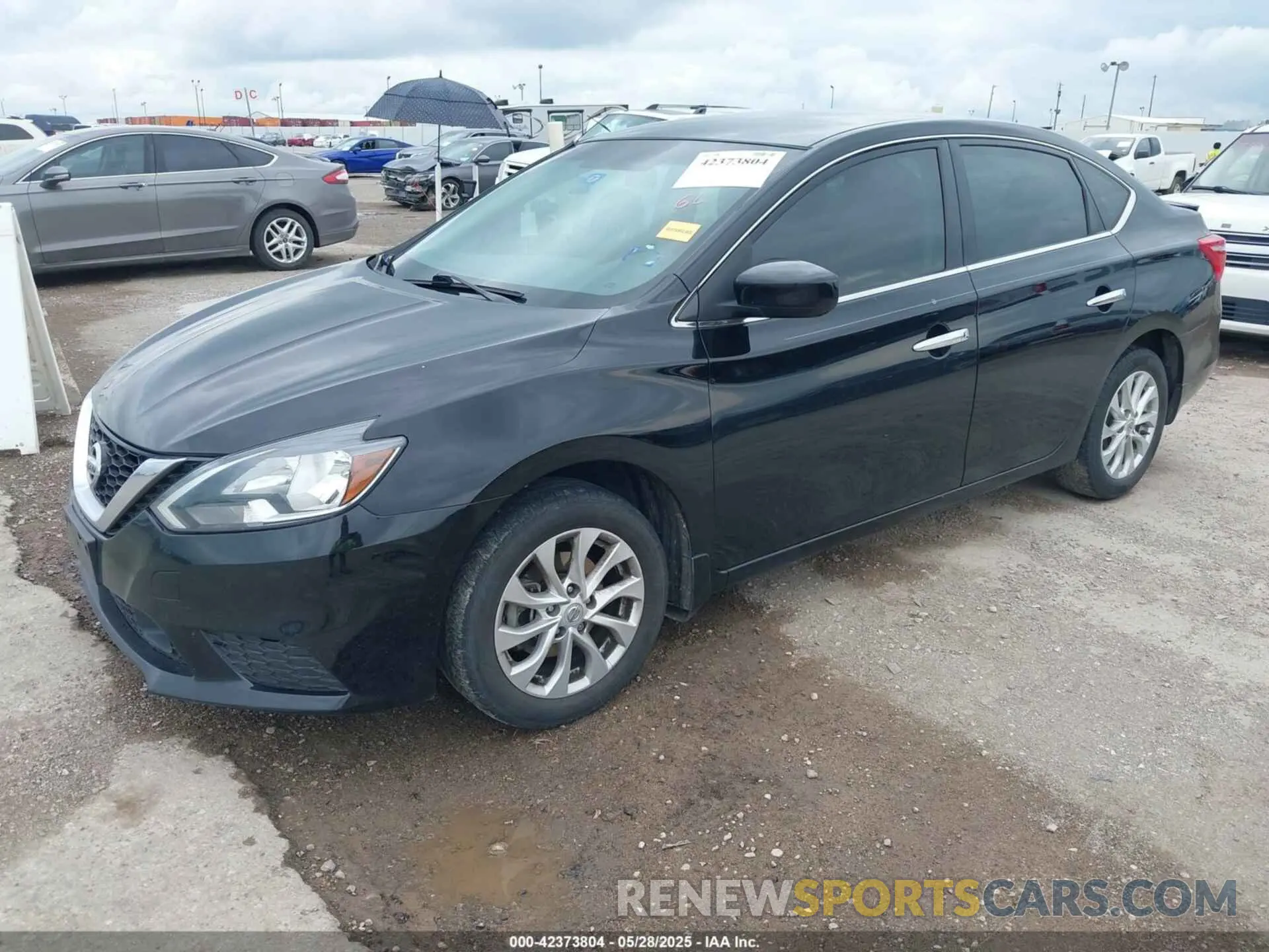 2 Photograph of a damaged car 3N1AB7AP8KY314977 NISSAN SENTRA 2019