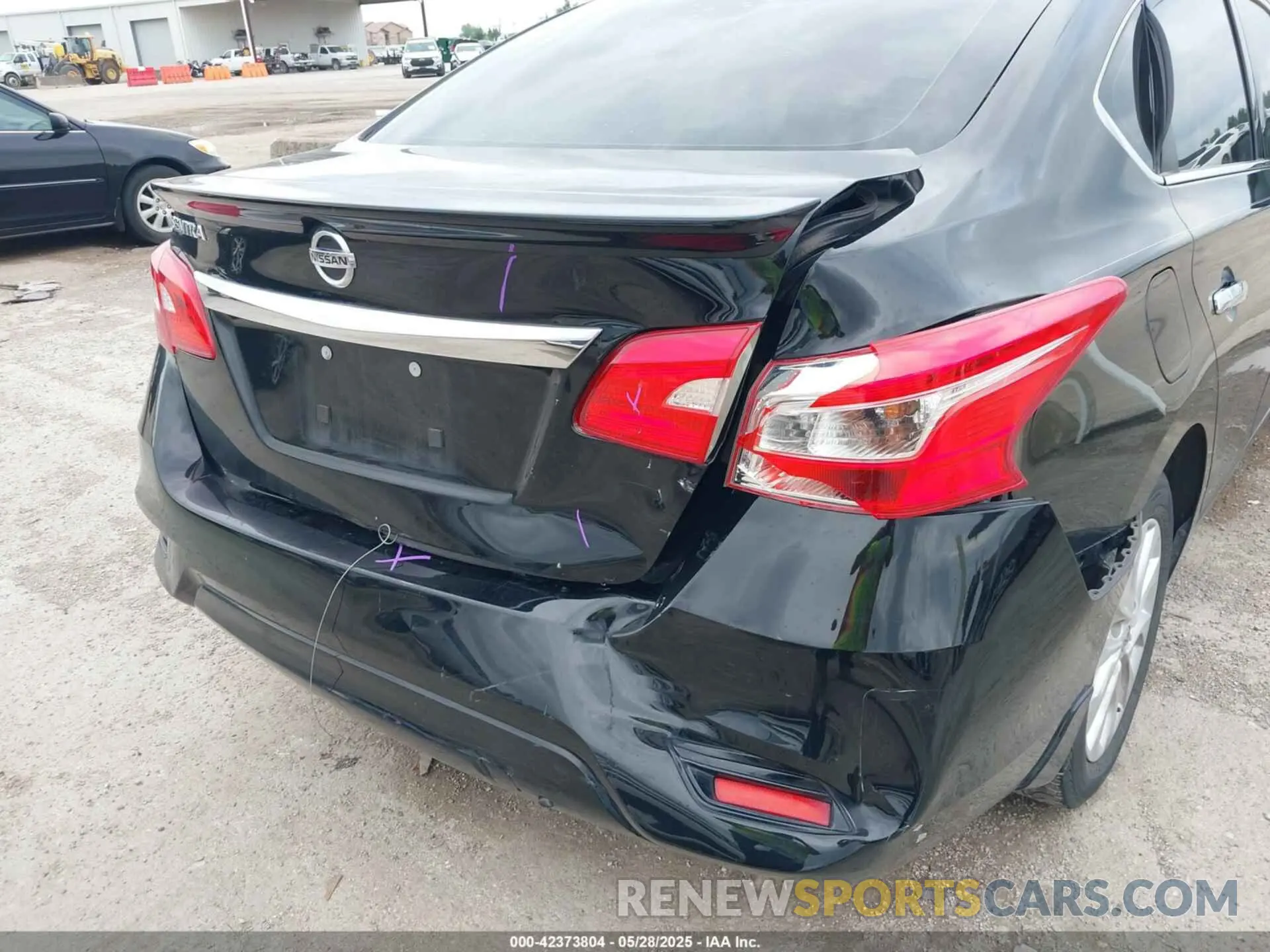 6 Photograph of a damaged car 3N1AB7AP8KY314977 NISSAN SENTRA 2019