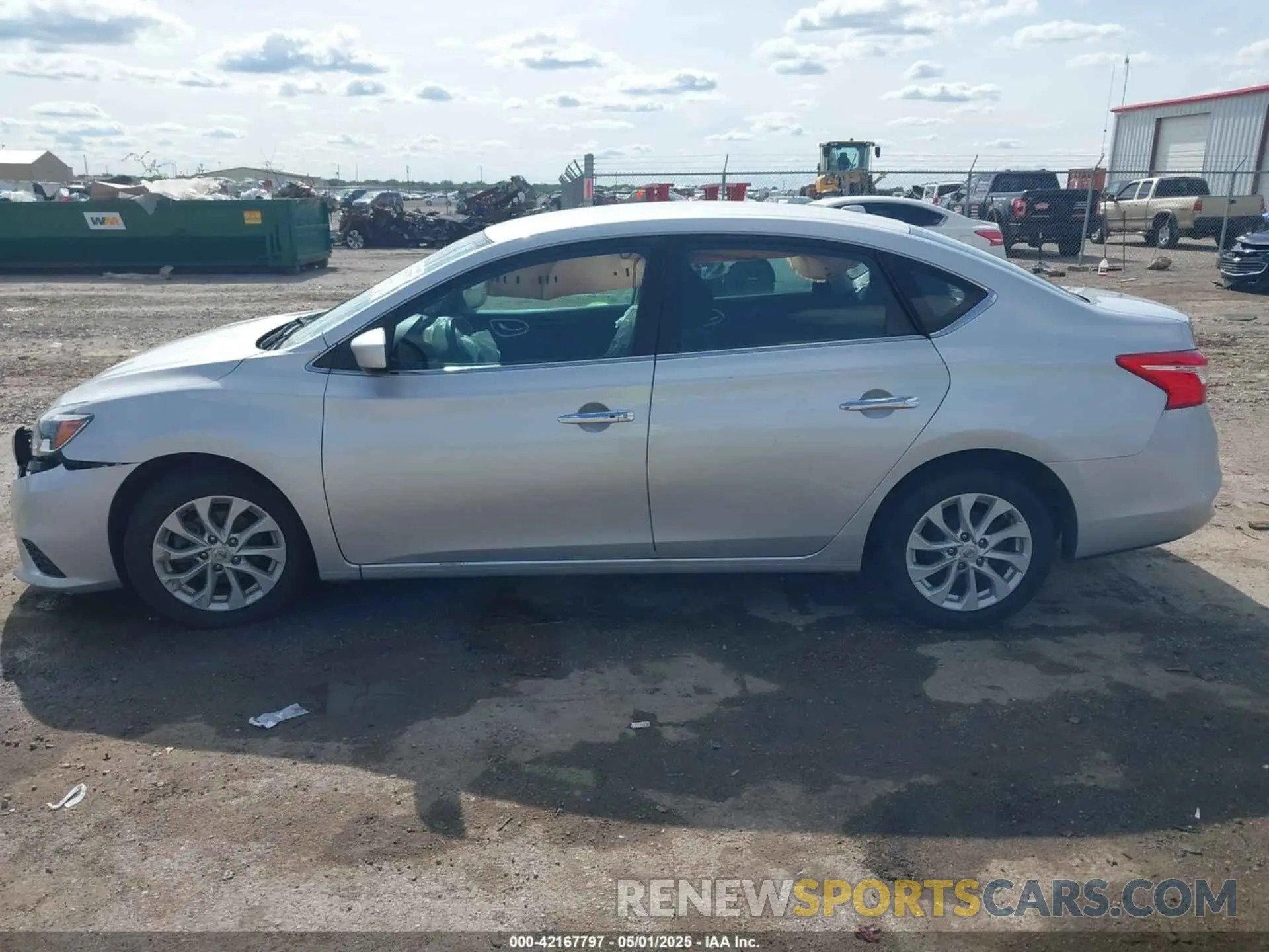 15 Photograph of a damaged car 3N1AB7AP8KY316664 NISSAN SENTRA 2019