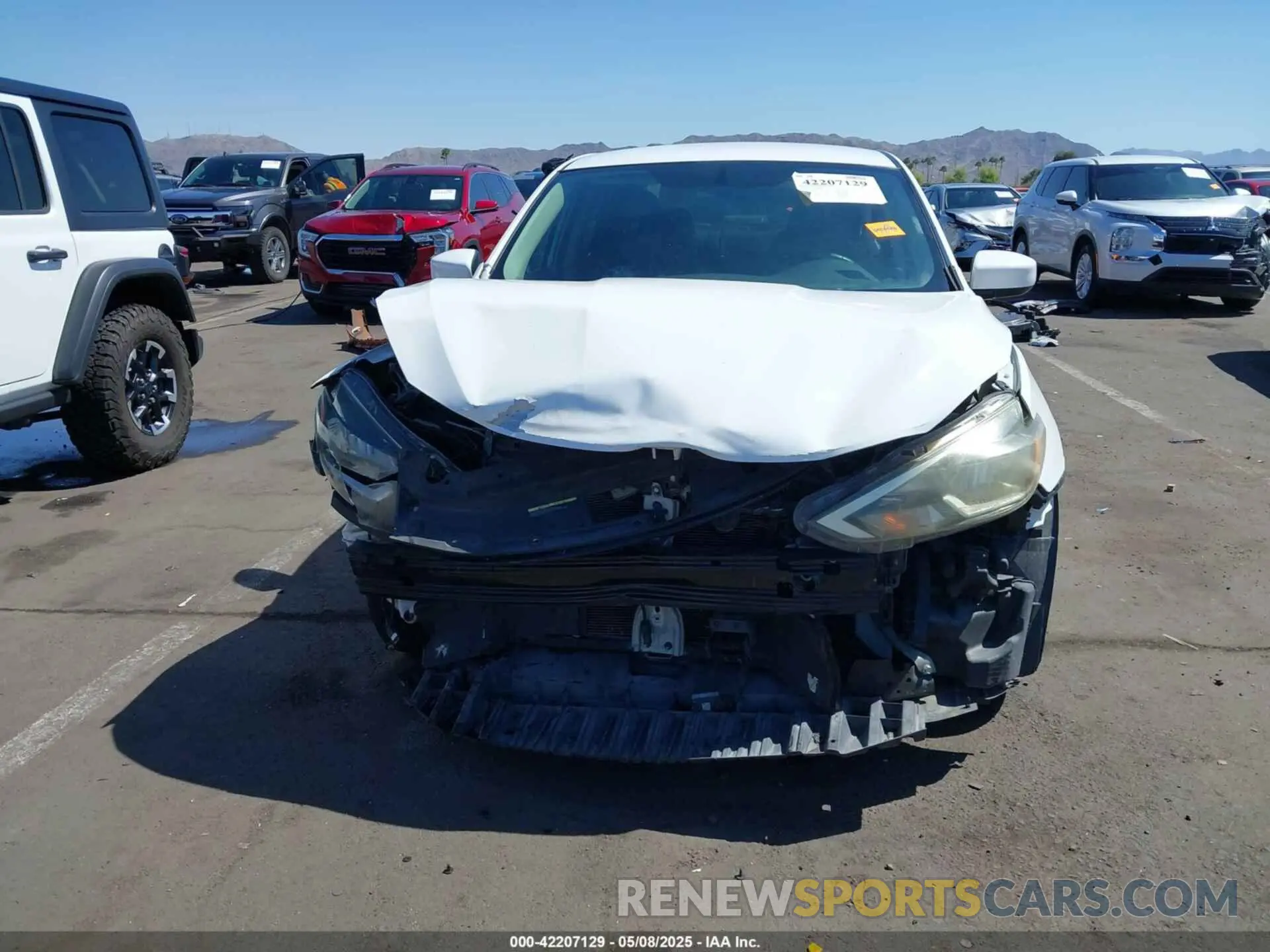 13 Photograph of a damaged car 3N1AB7AP8KY323629 NISSAN SENTRA 2019
