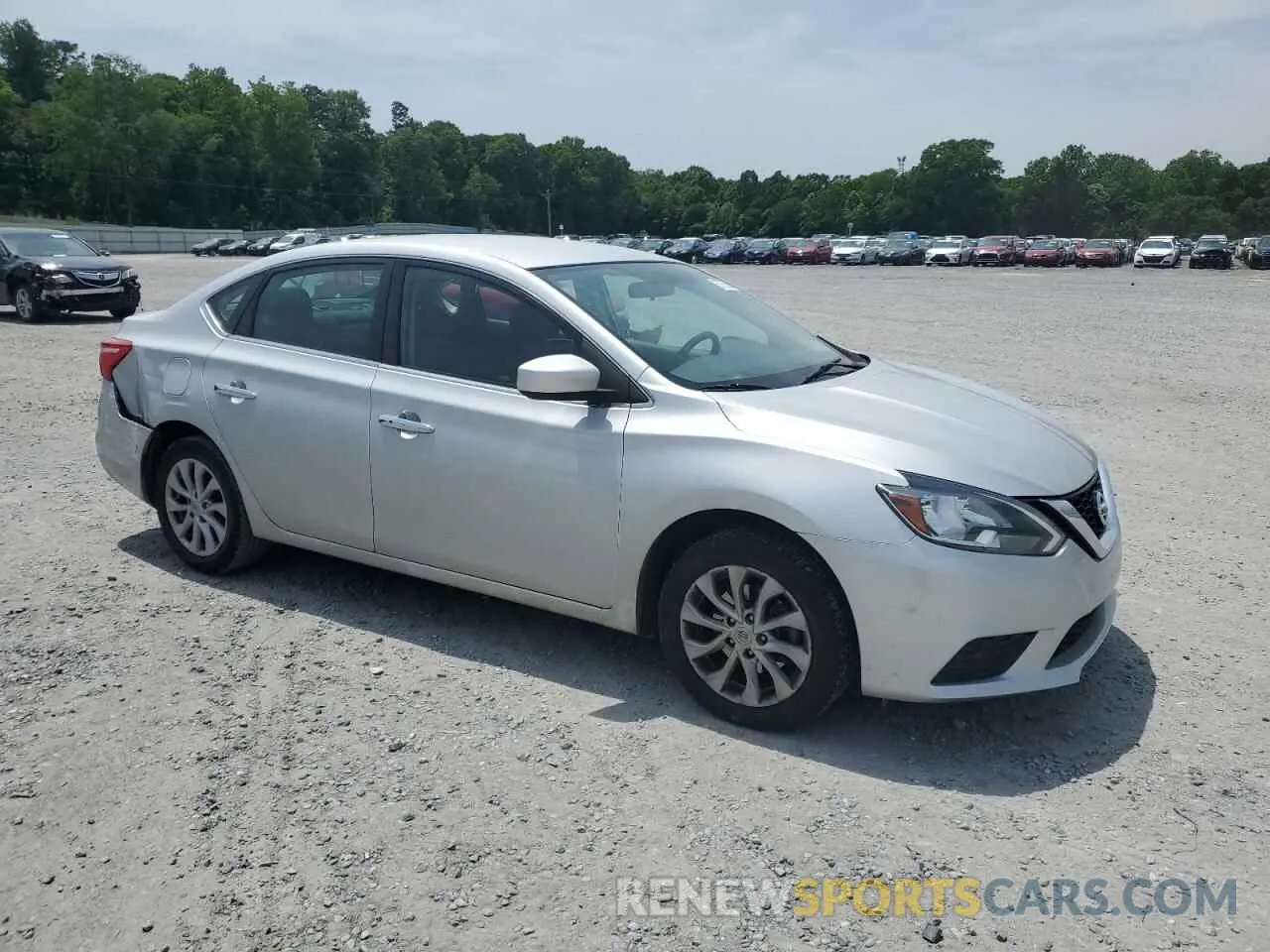 4 Photograph of a damaged car 3N1AB7AP8KY324439 NISSAN SENTRA 2019