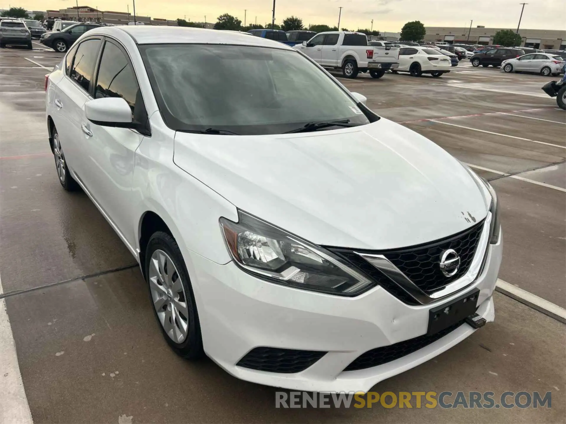 1 Photograph of a damaged car 3N1AB7AP8KY324621 NISSAN SENTRA 2019