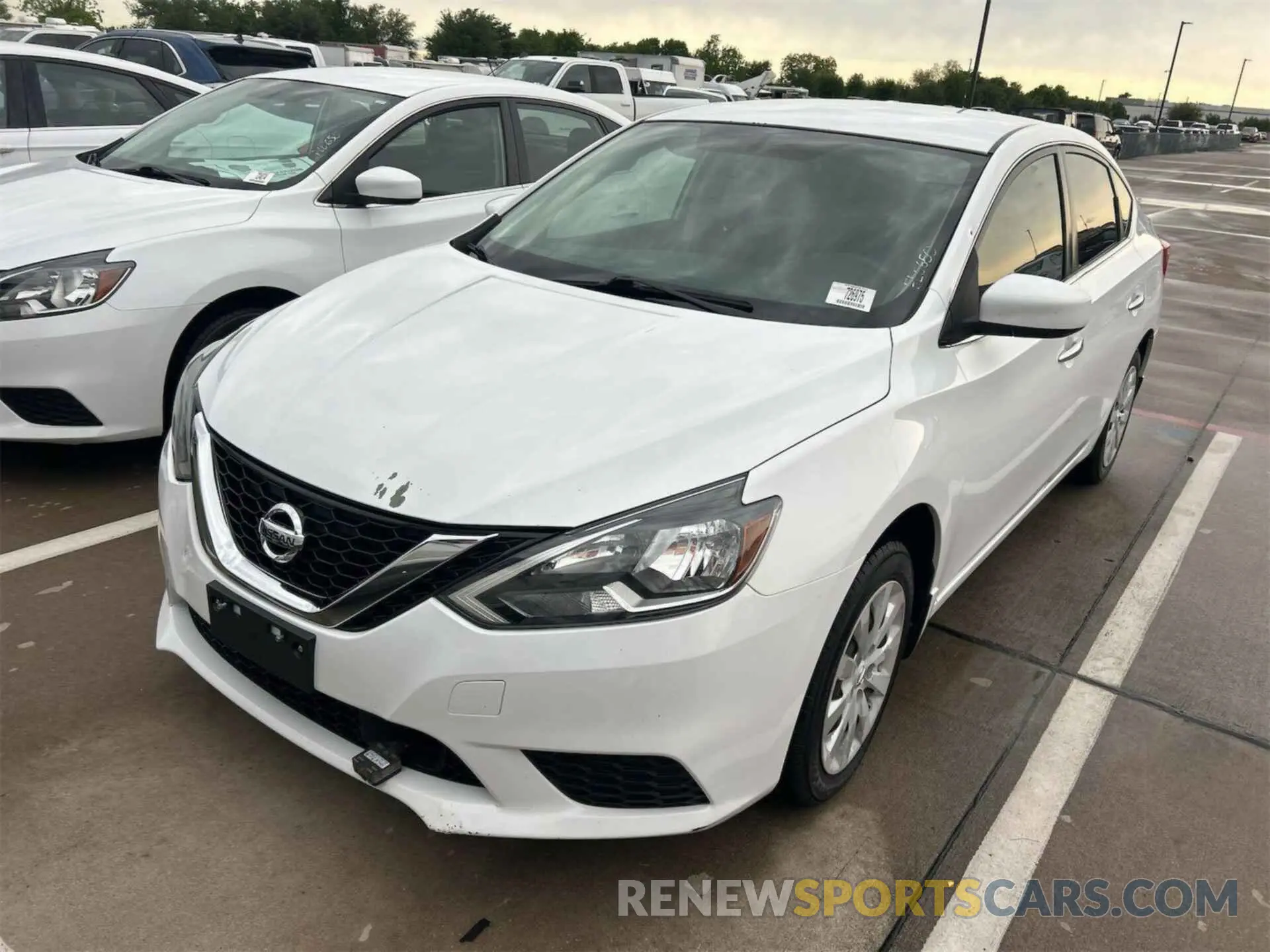 9 Photograph of a damaged car 3N1AB7AP8KY324621 NISSAN SENTRA 2019