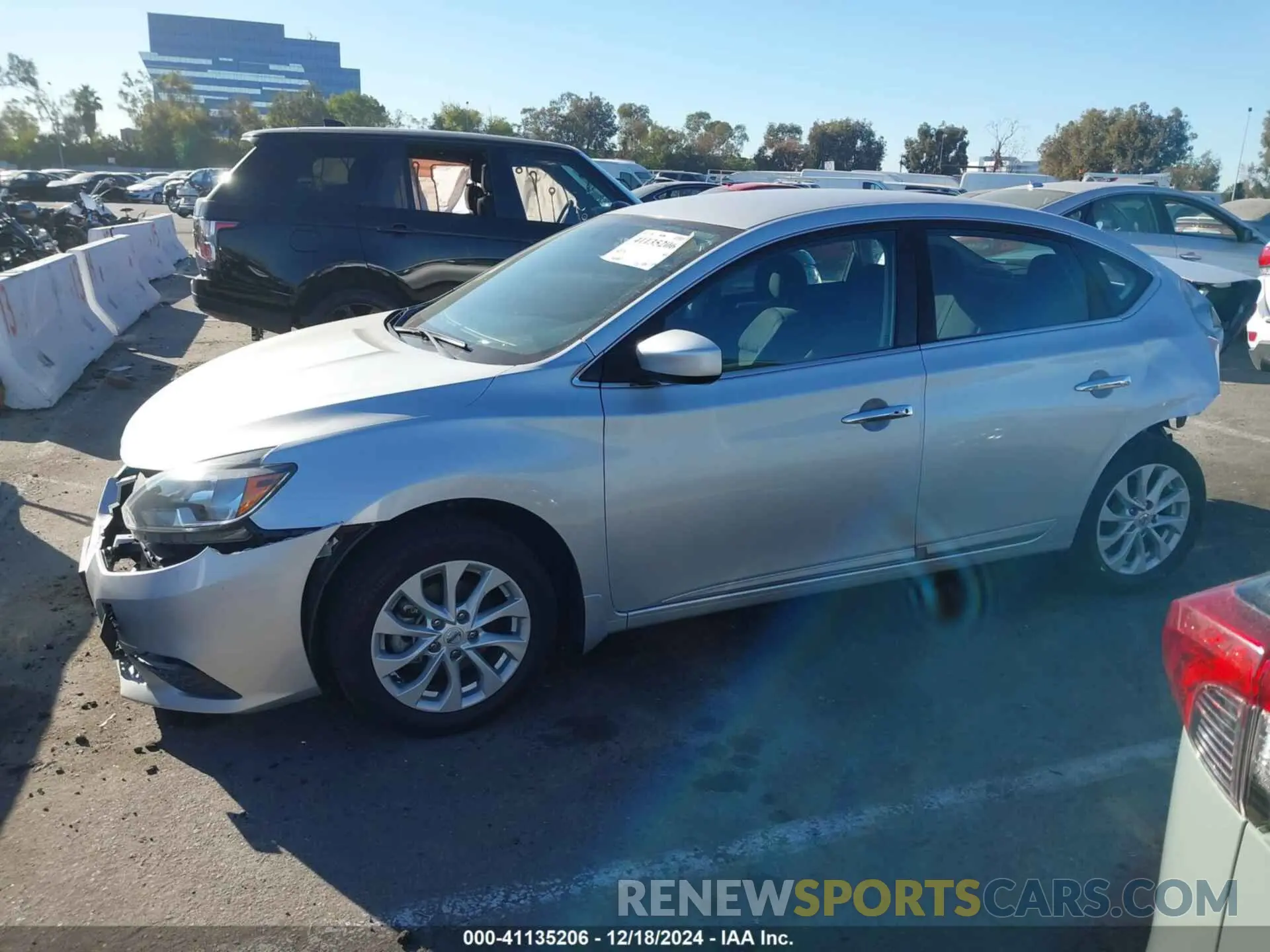 14 Photograph of a damaged car 3N1AB7AP8KY326093 NISSAN SENTRA 2019