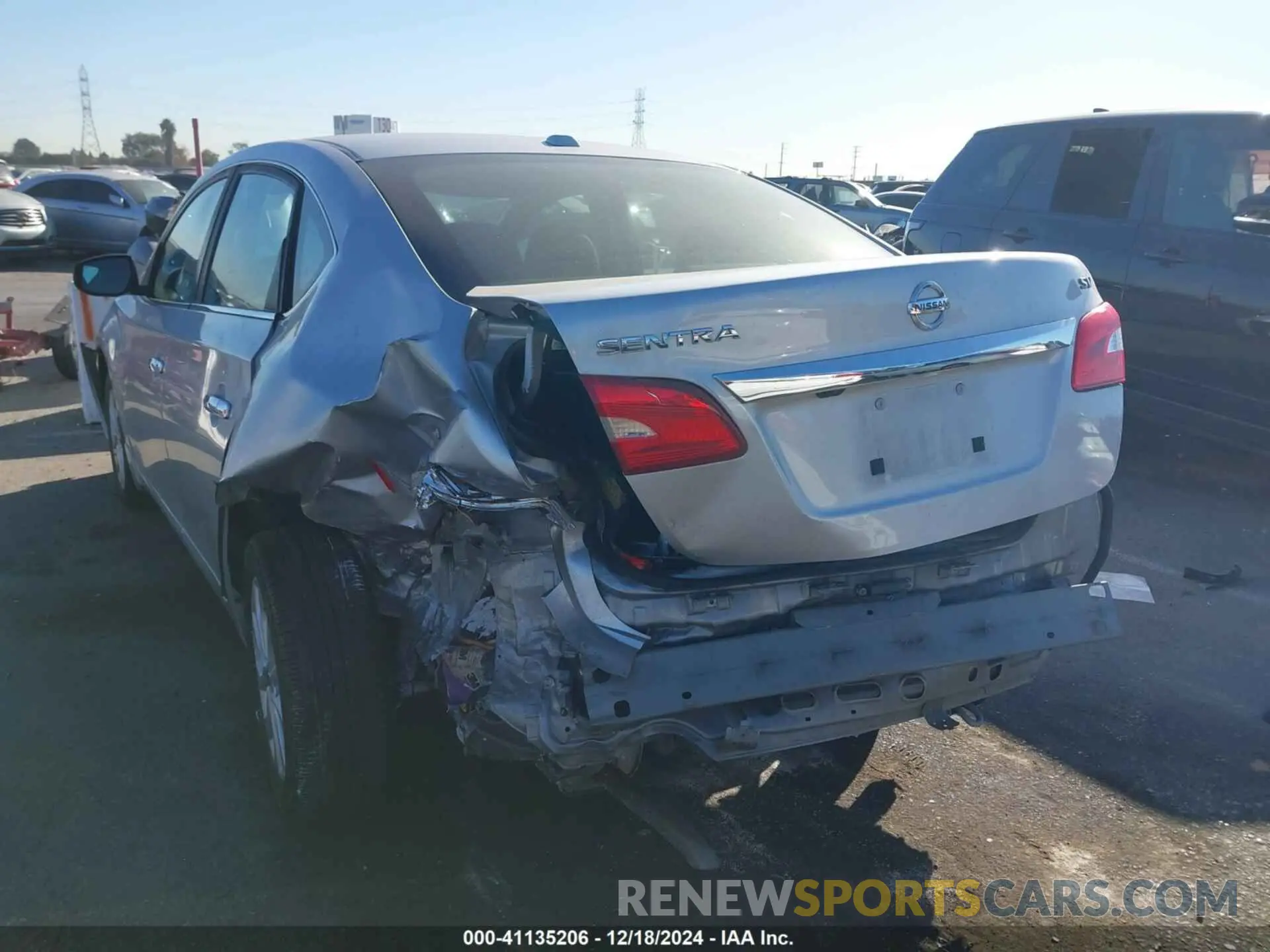 3 Photograph of a damaged car 3N1AB7AP8KY326093 NISSAN SENTRA 2019